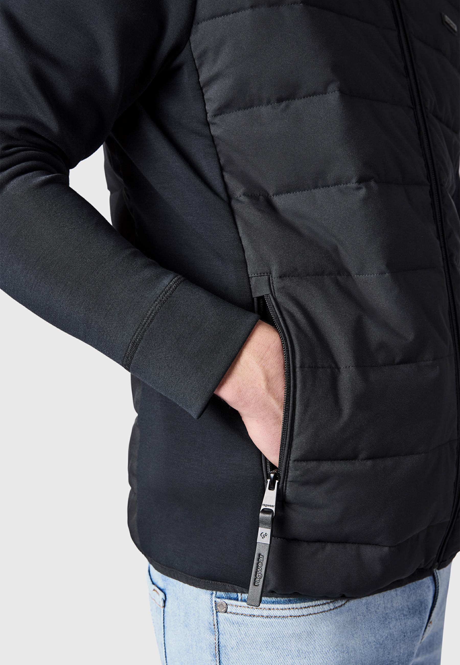 Steppjacke Outdoor-Jacke mit Kapuze "Rendy Tech YOUMODO" Black