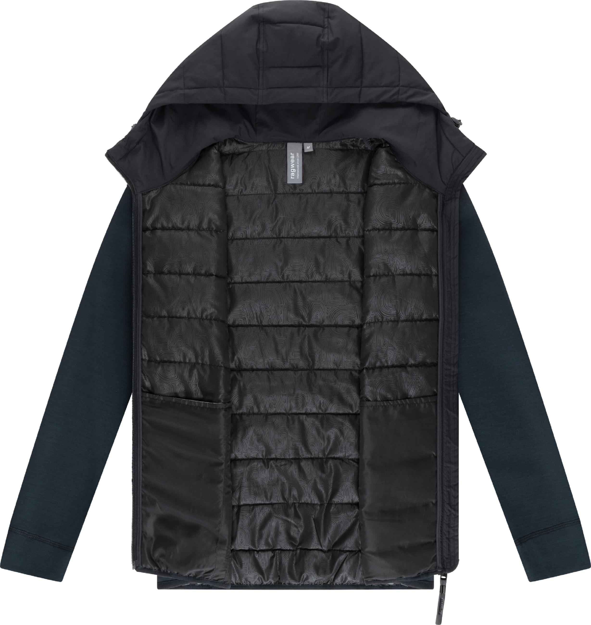 Steppjacke Outdoor-Jacke mit Kapuze "Rendy Tech YOUMODO" Black