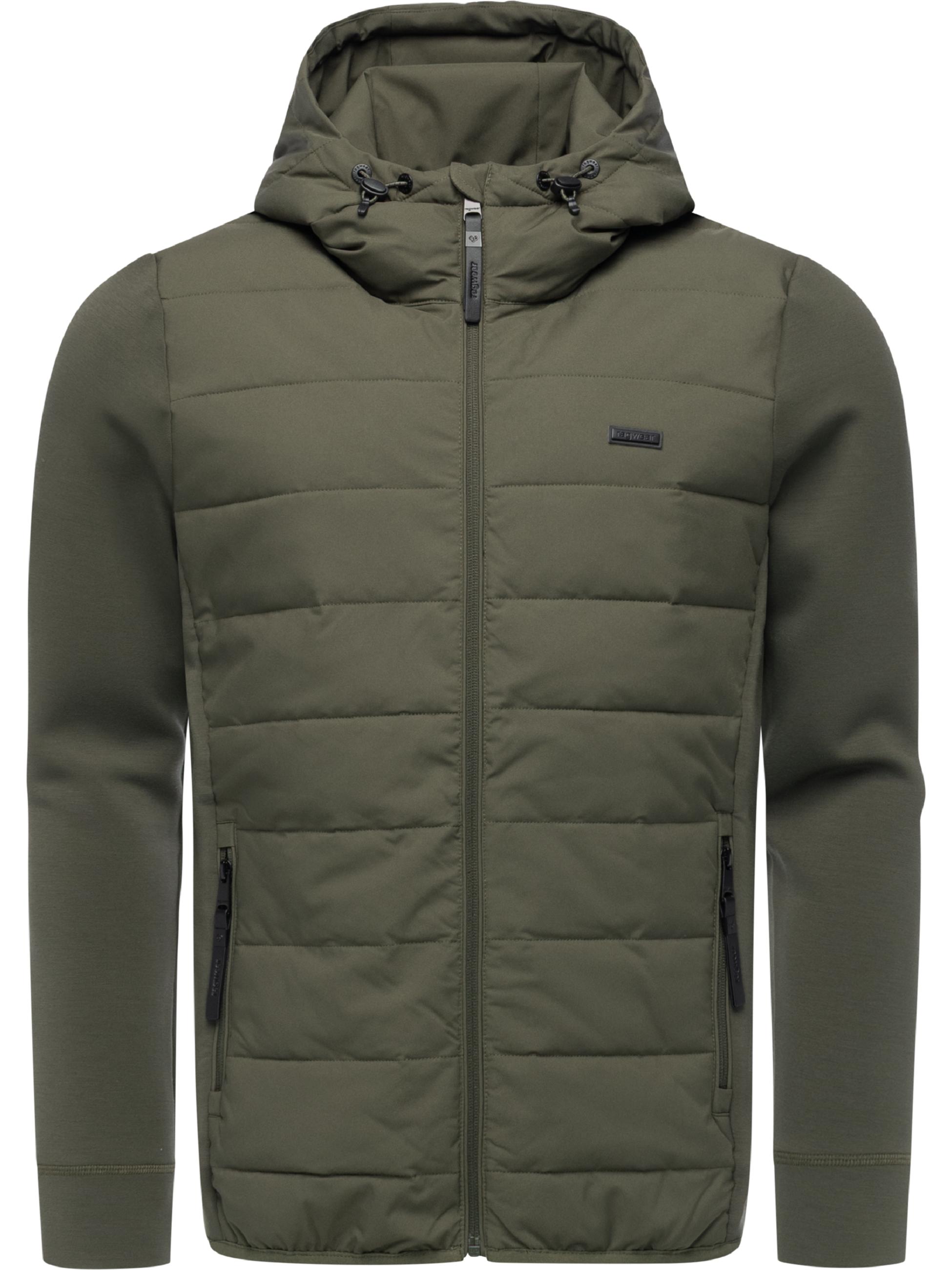 Steppjacke Outdoor-Jacke mit Kapuze "Rendy Tech YOUMODO" Dark Olive