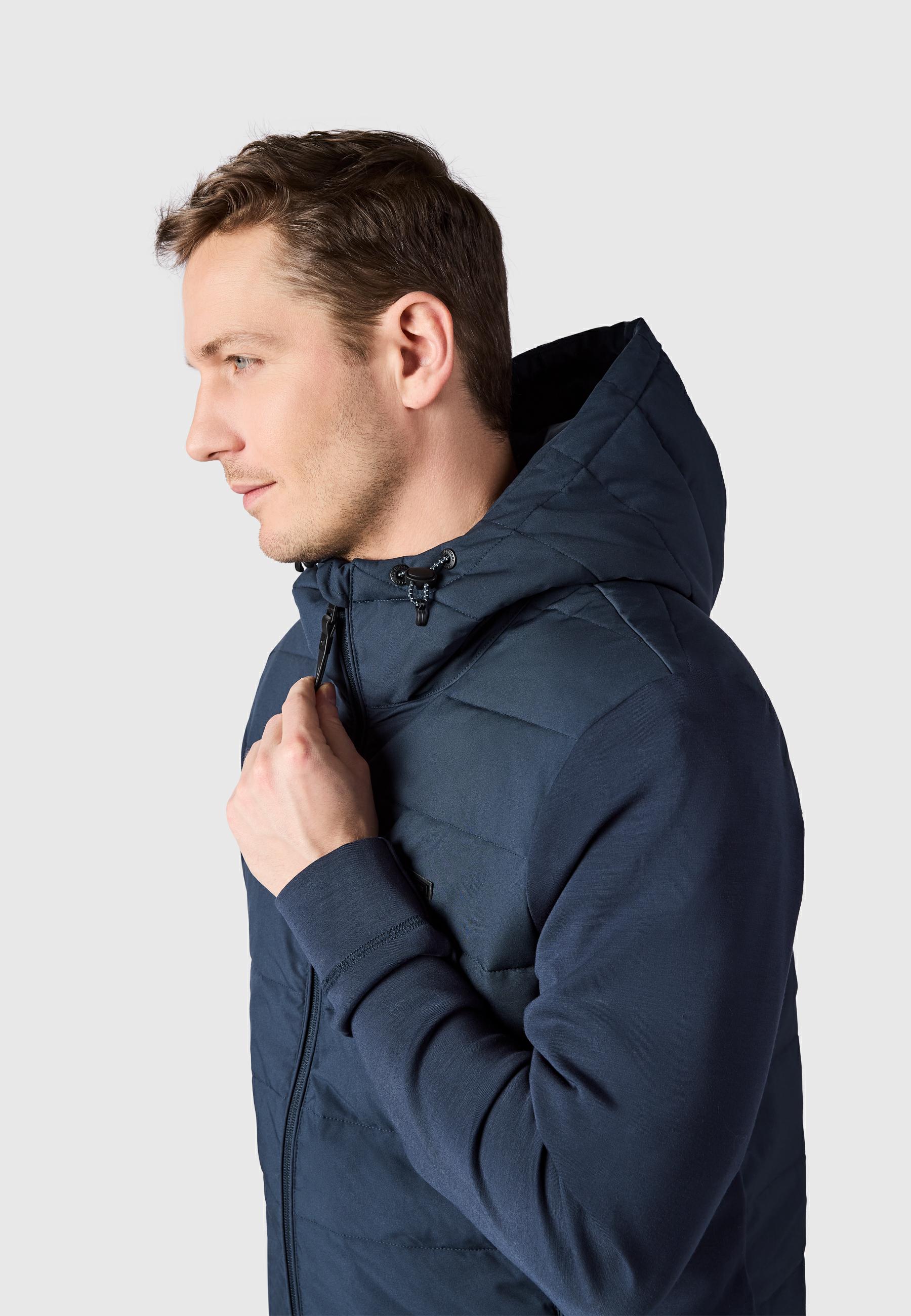 Steppjacke Outdoor-Jacke mit Kapuze "Rendy Tech YOUMODO" Navy