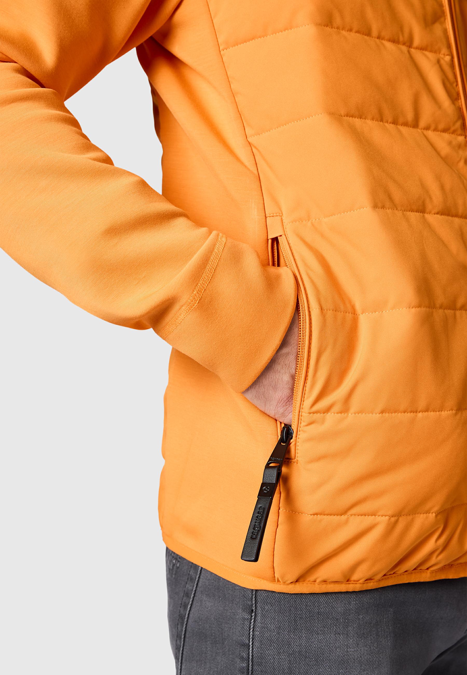 Steppjacke Outdoor-Jacke mit Kapuze "Rendy Tech YOUMODO" Orange