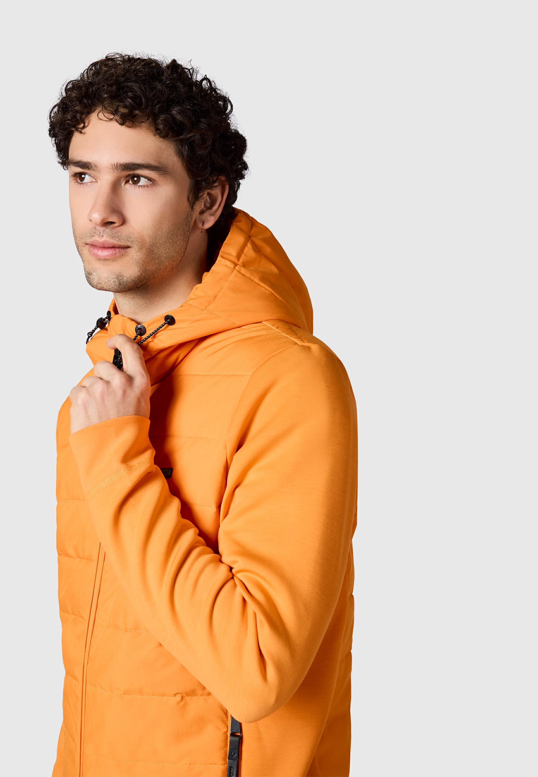 Steppjacke Outdoor-Jacke mit Kapuze "Rendy Tech YOUMODO" Orange
