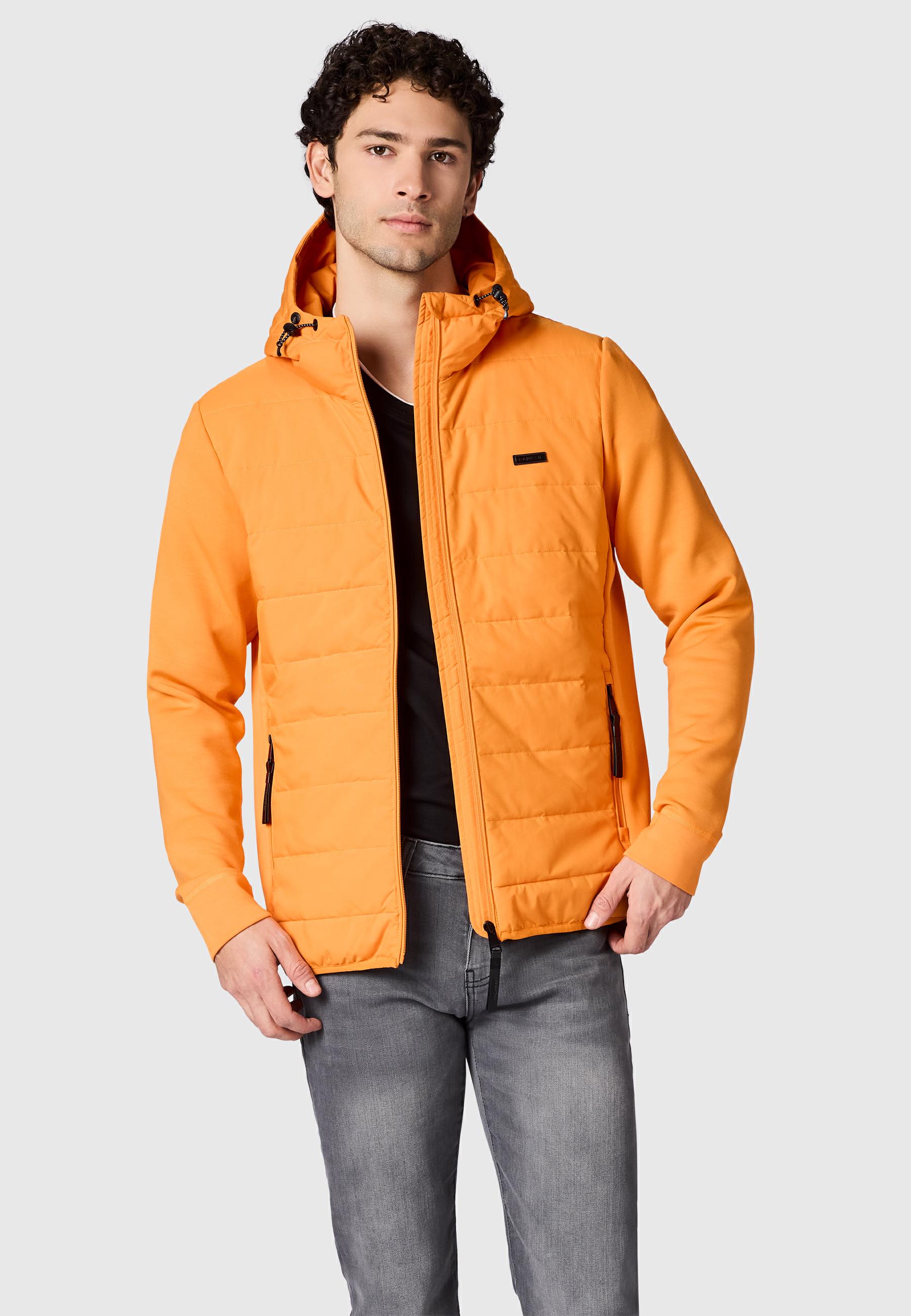 Steppjacke Outdoor-Jacke mit Kapuze "Rendy Tech YOUMODO" Orange