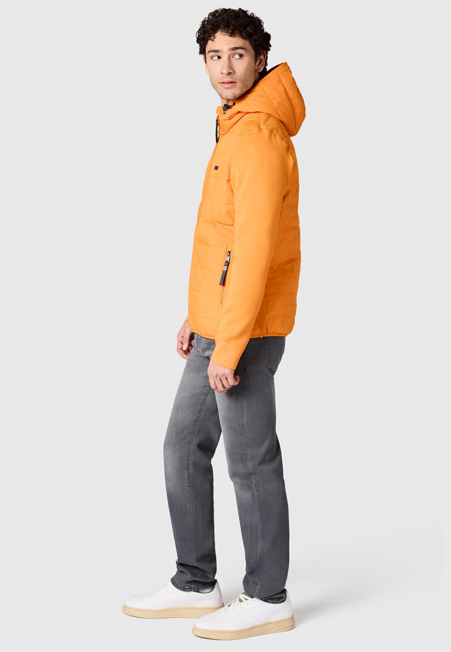 Steppjacke Outdoor-Jacke mit Kapuze "Rendy Tech YOUMODO" Orange