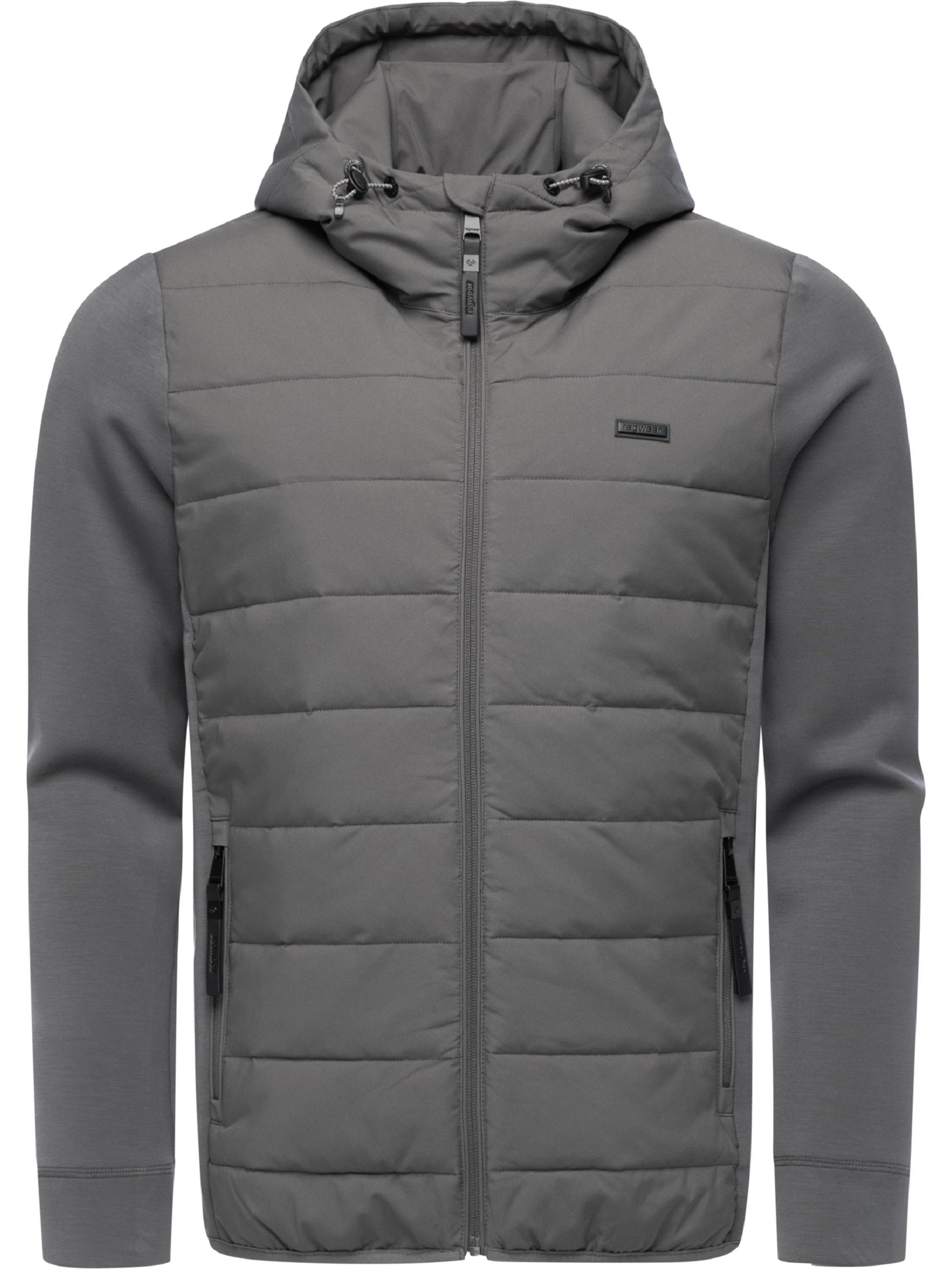 Steppjacke Outdoor-Jacke mit Kapuze "Rendy Tech YOUMODO" Stone Grey