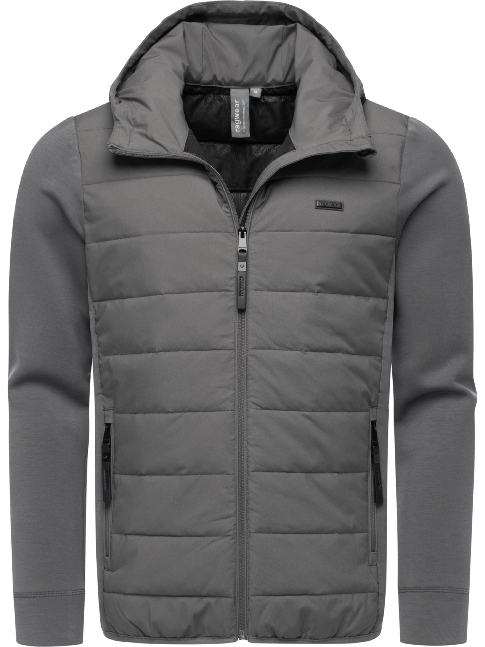 Steppjacke Outdoor-Jacke mit Kapuze "Rendy Tech YOUMODO" Stone Grey