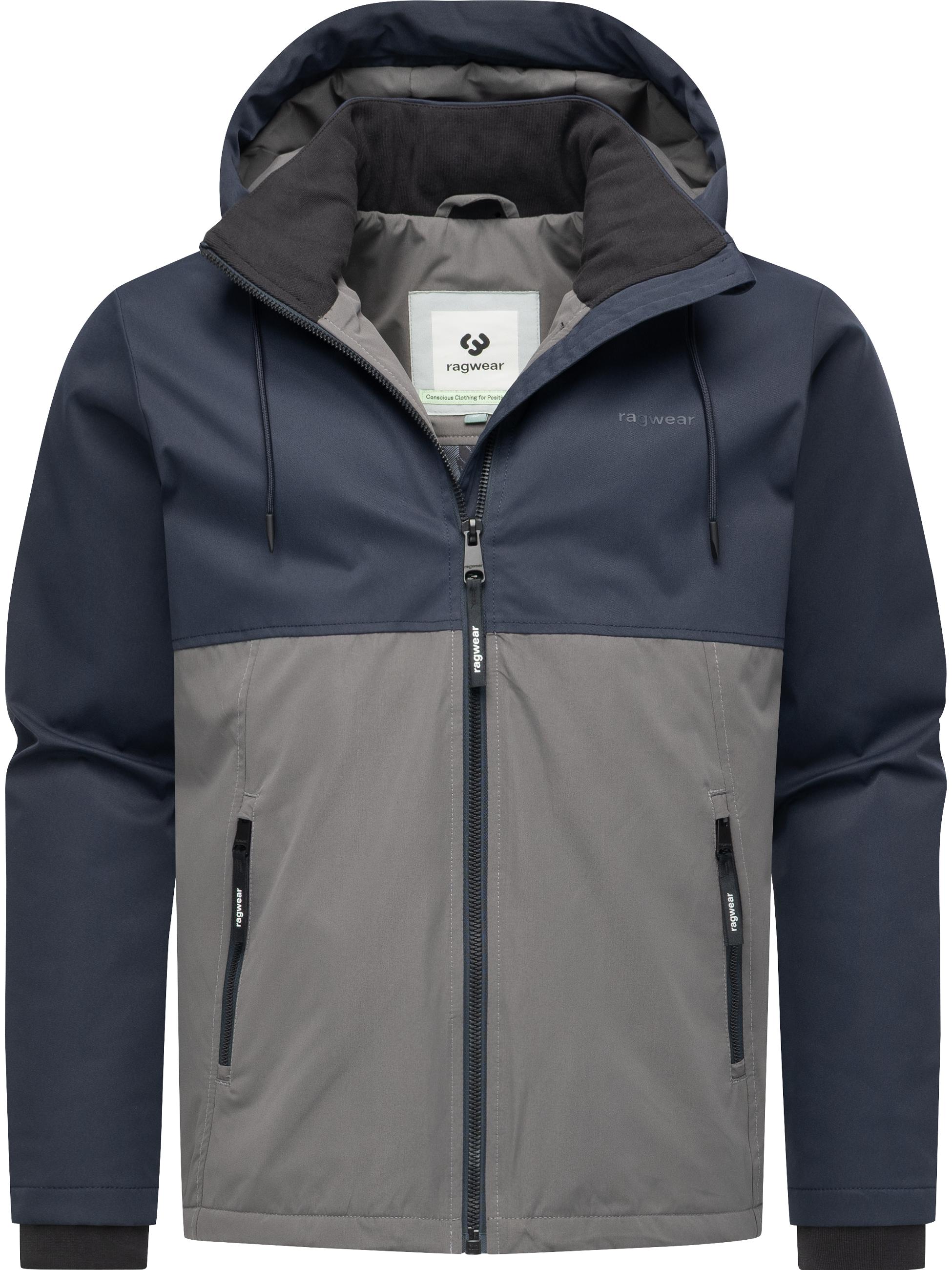 Wasserdichte Übergangsjacke mit Kapuze "Roaan" Navy