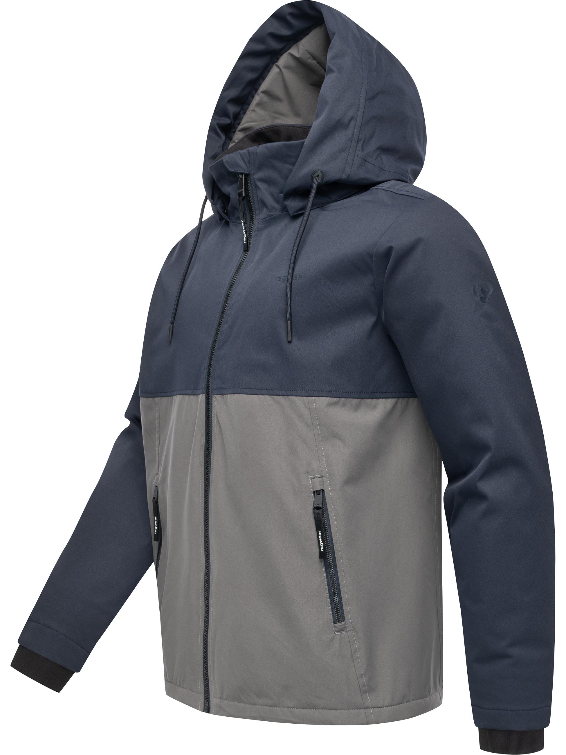 Wasserdichte Übergangsjacke mit Kapuze "Roaan" Navy