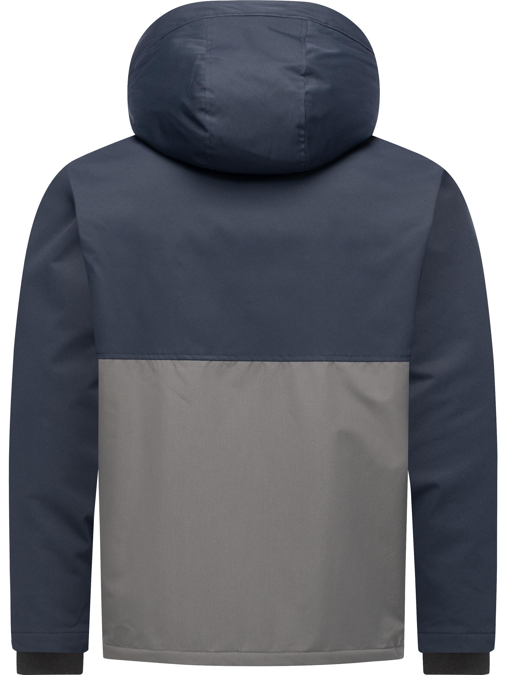 Wasserdichte Übergangsjacke mit Kapuze "Roaan" Navy