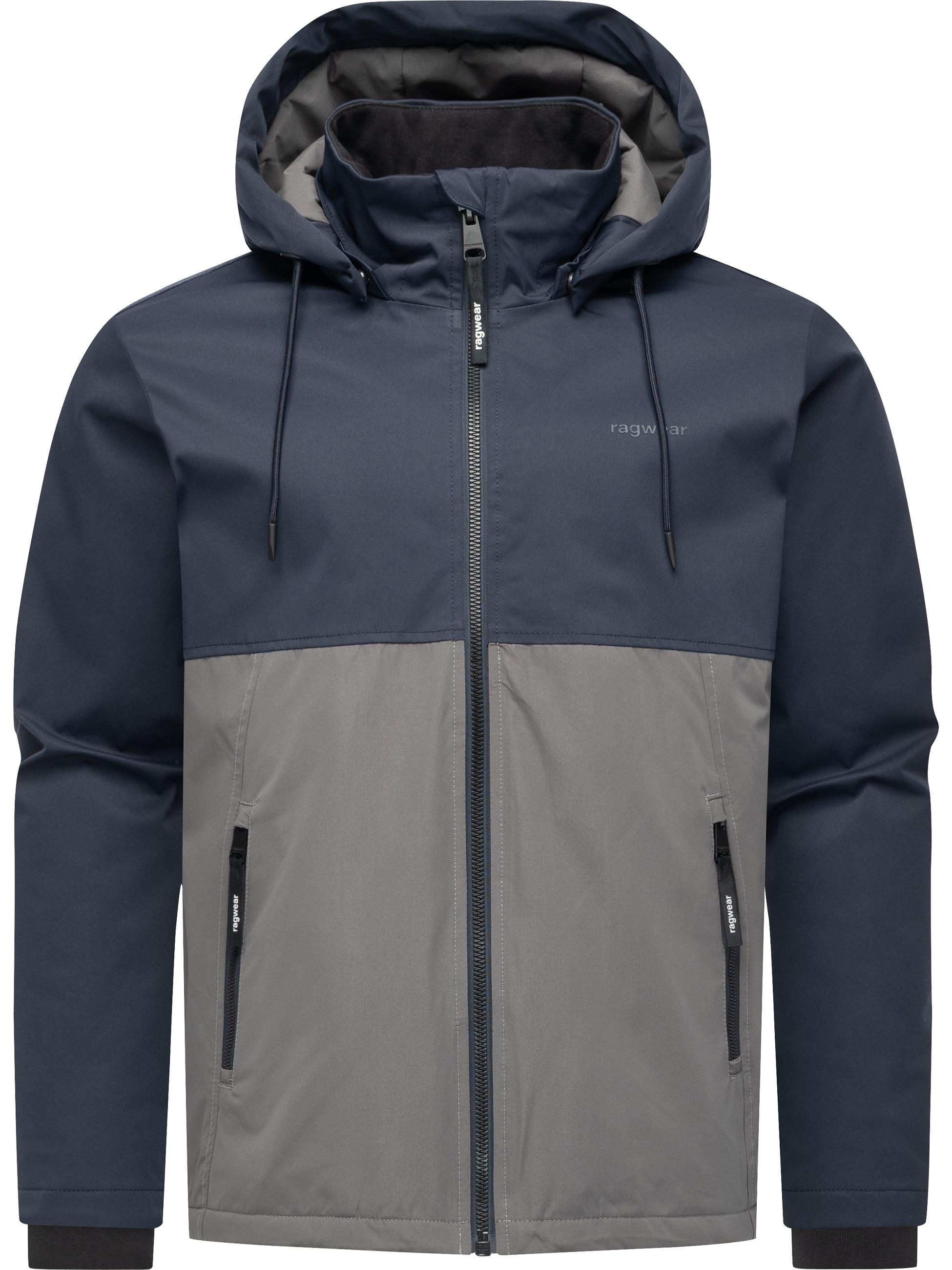 Wasserdichte Übergangsjacke mit Kapuze "Roaan" Navy