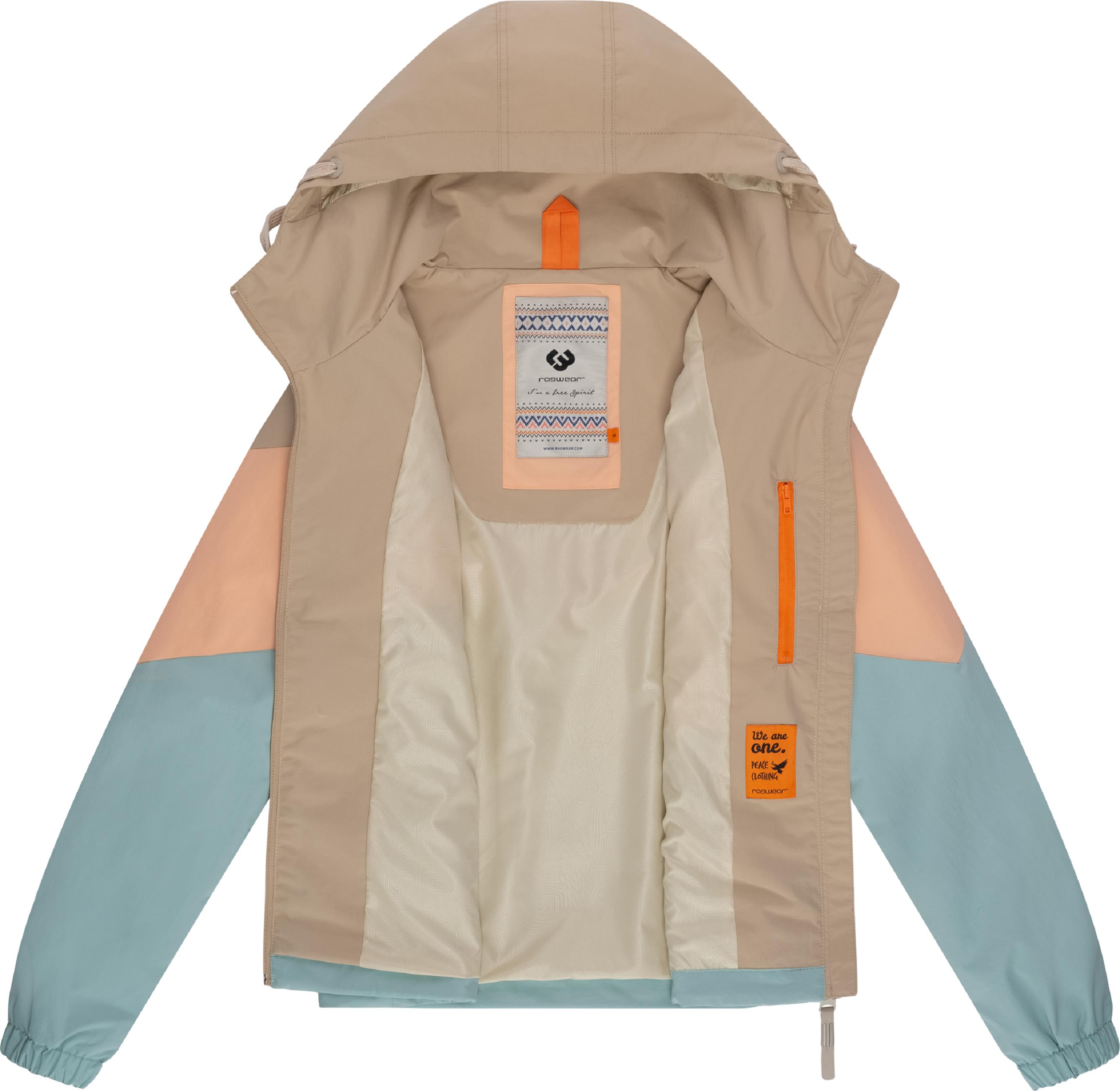 Wasserdichte Übergangsjacke "Rochele" Aqua