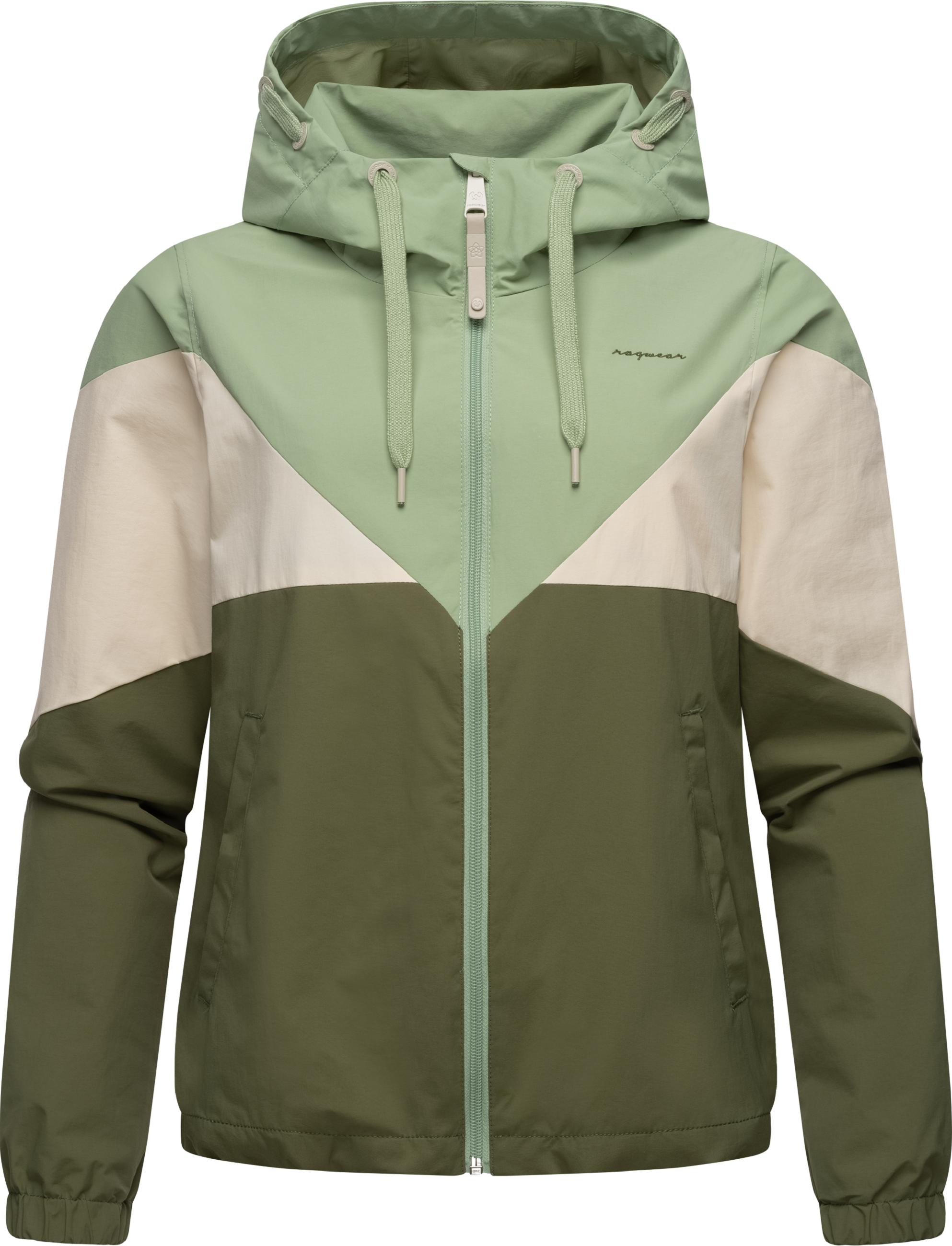 Wasserdichte Übergangsjacke "Rochele" Olive