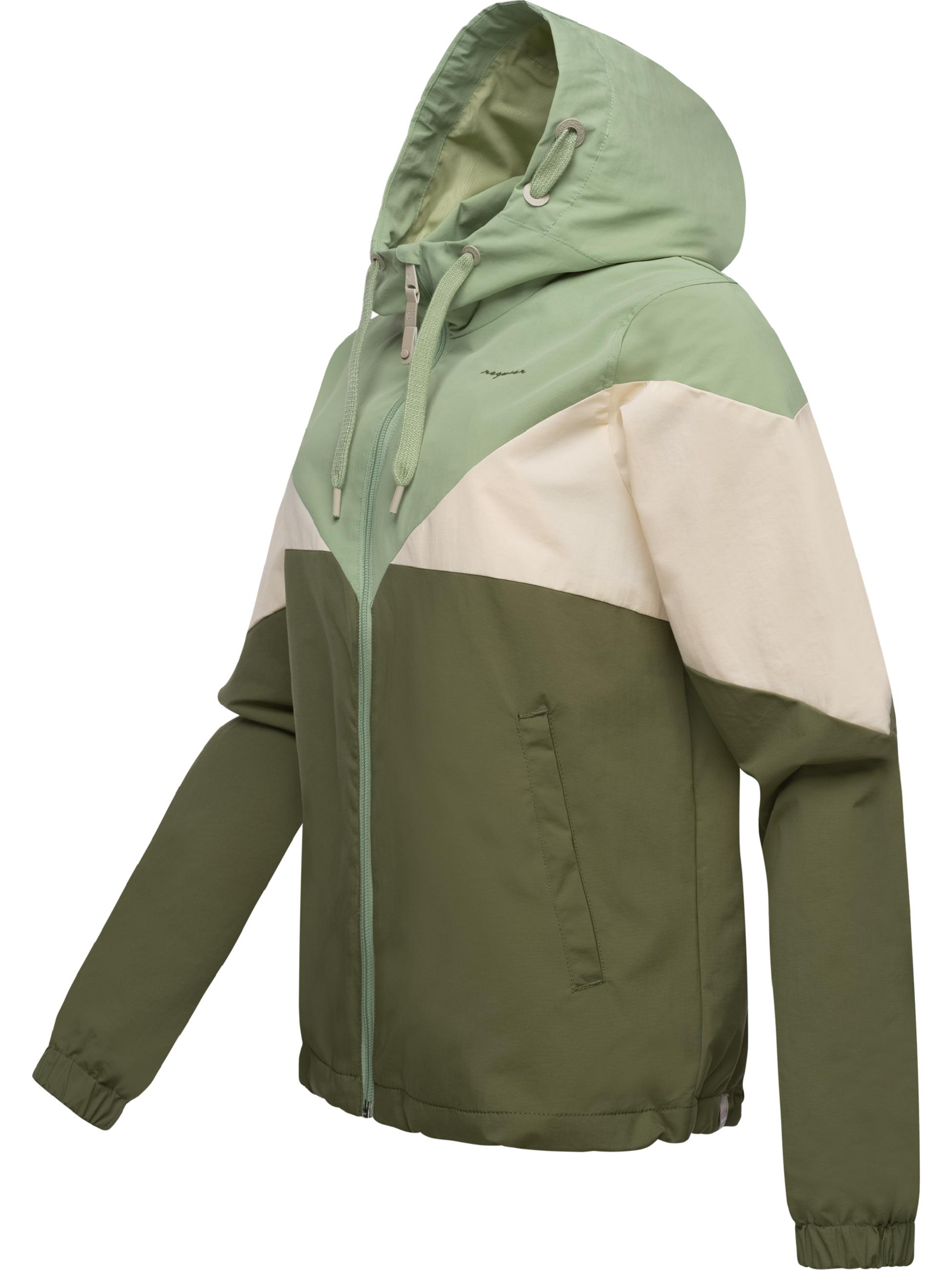 Wasserdichte Übergangsjacke "Rochele" Olive