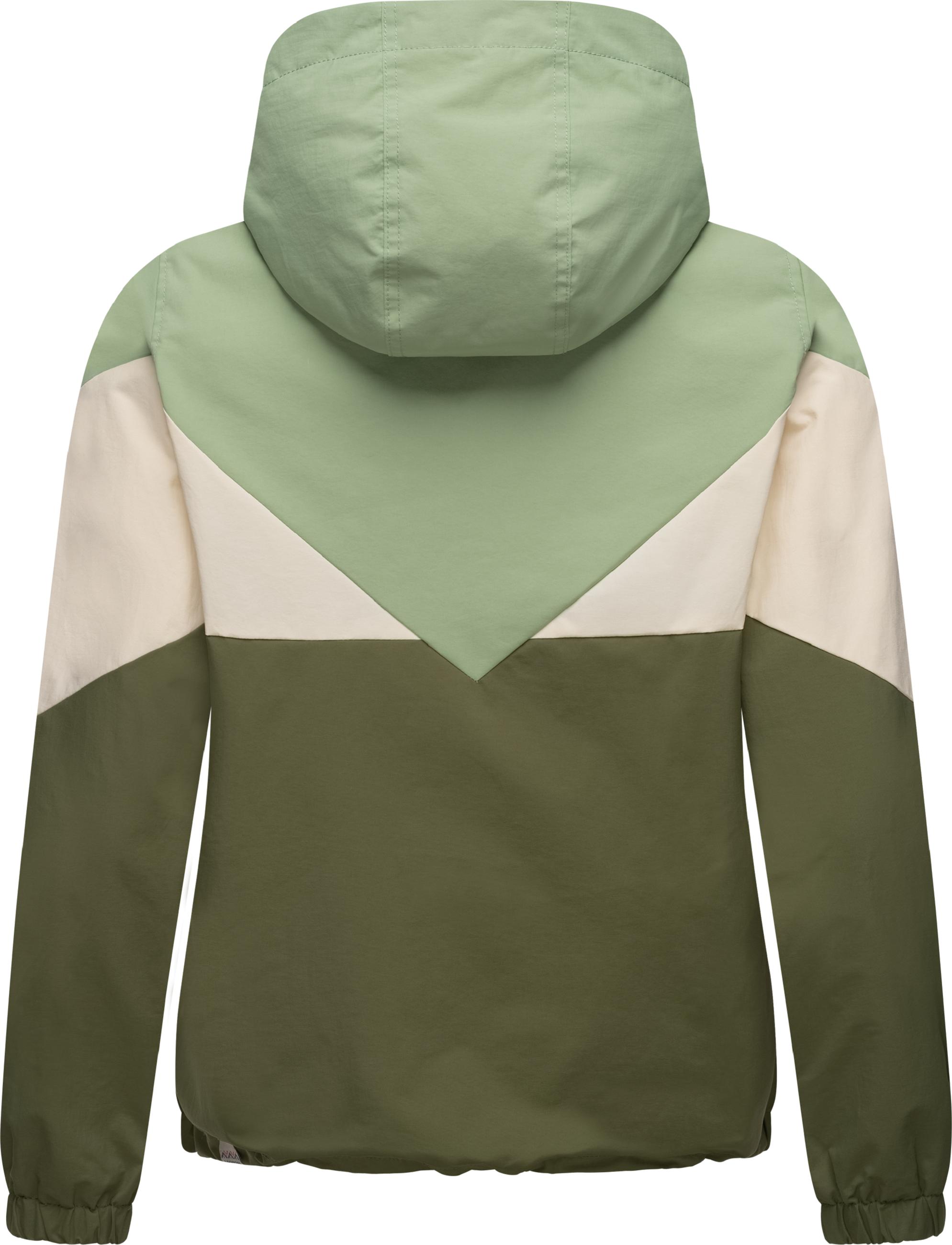 Wasserdichte Übergangsjacke "Rochele" Olive