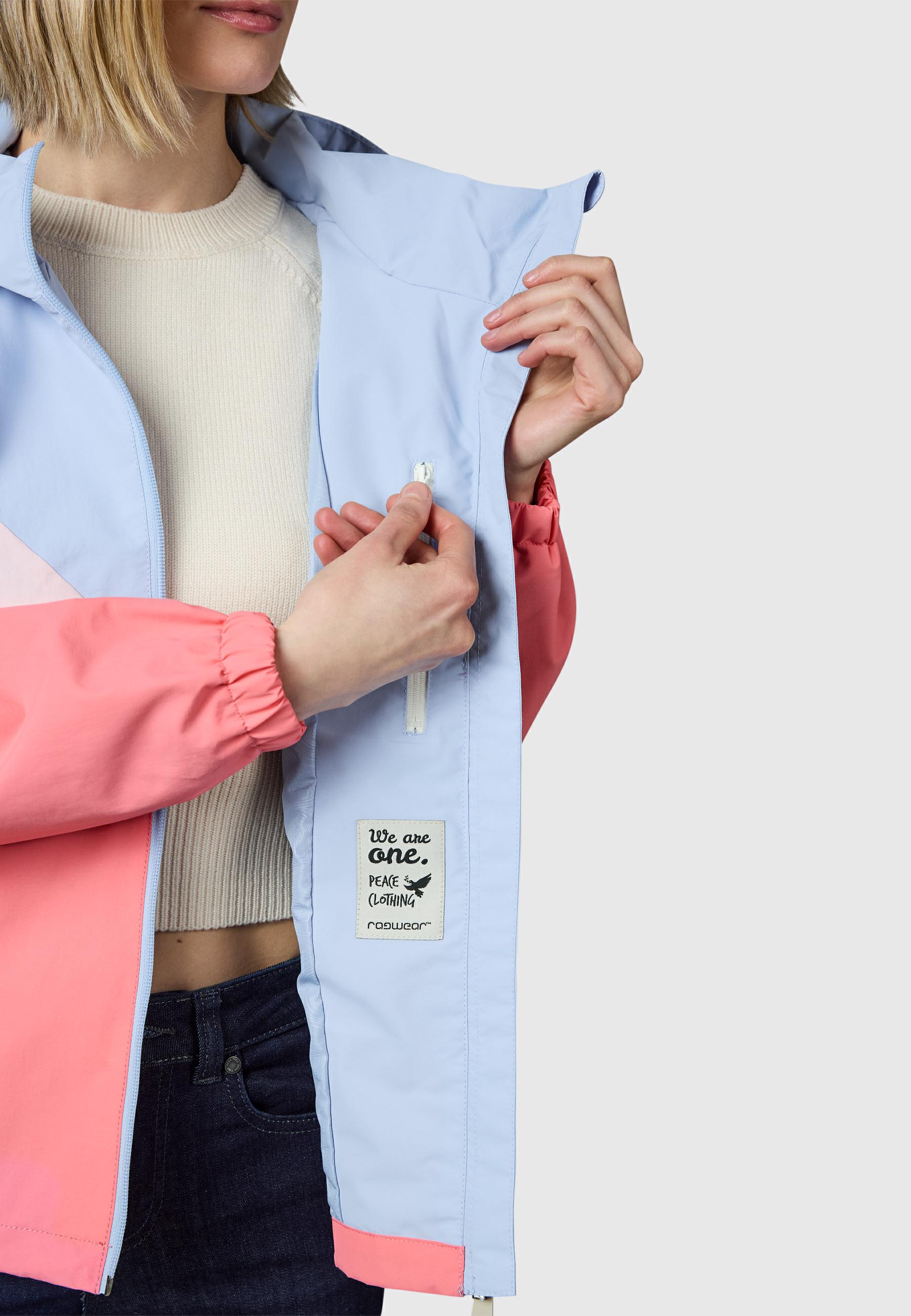 Wasserdichte Übergangsjacke "Rochele" Pink26
