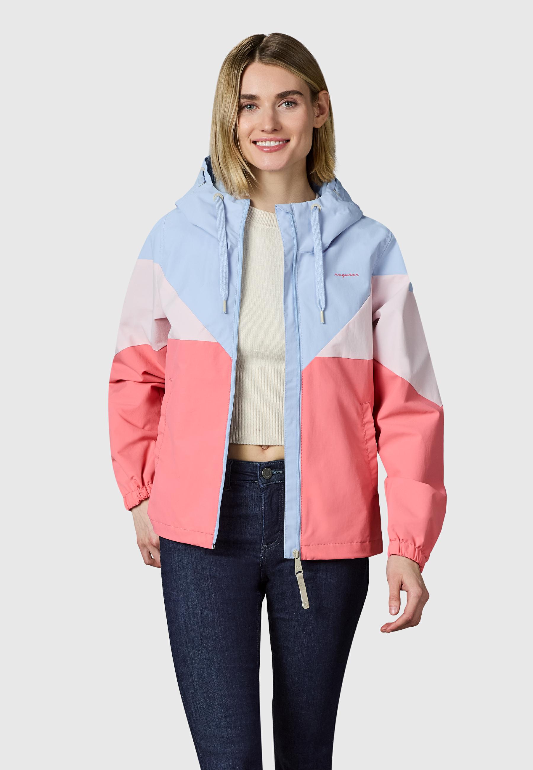 Wasserdichte Übergangsjacke "Rochele" Pink26