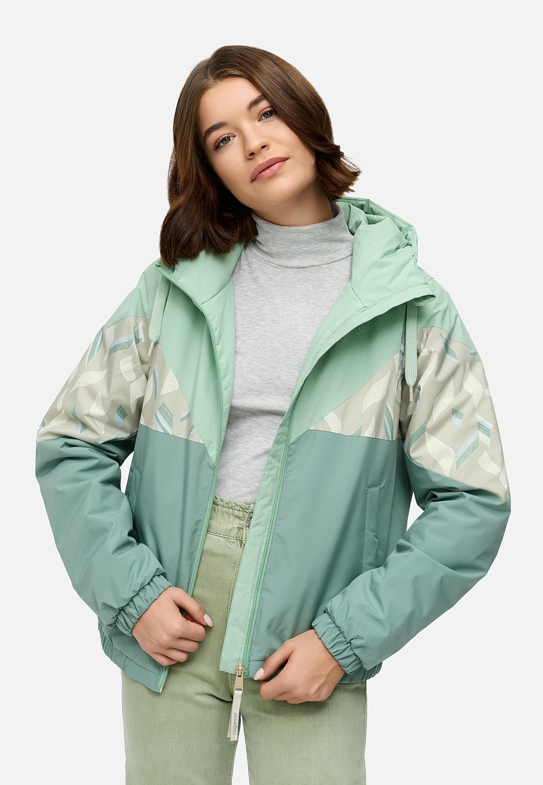 Regenjacke mit Kapuze "Rochele Warm YOUMODO" Dusty Green