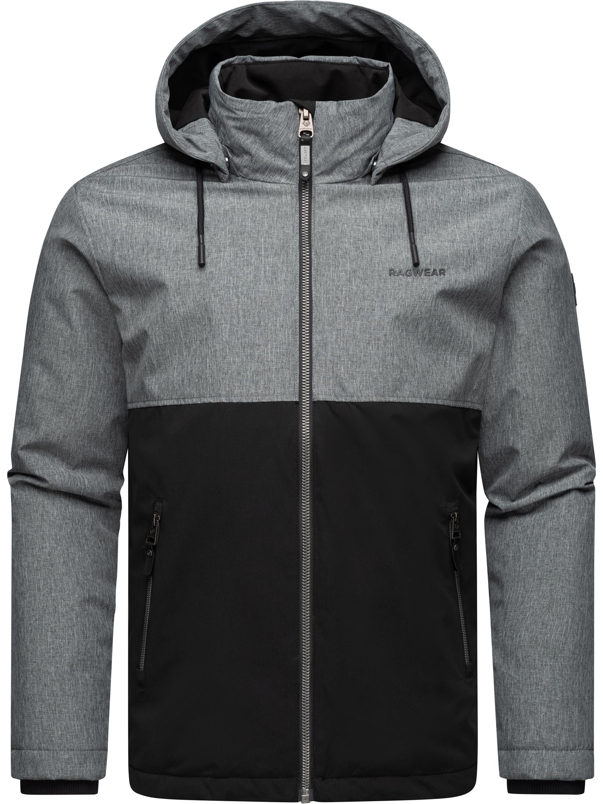 Übergangsjacke mit abnehmbarer Kapuze "Roens" Dark Grey24