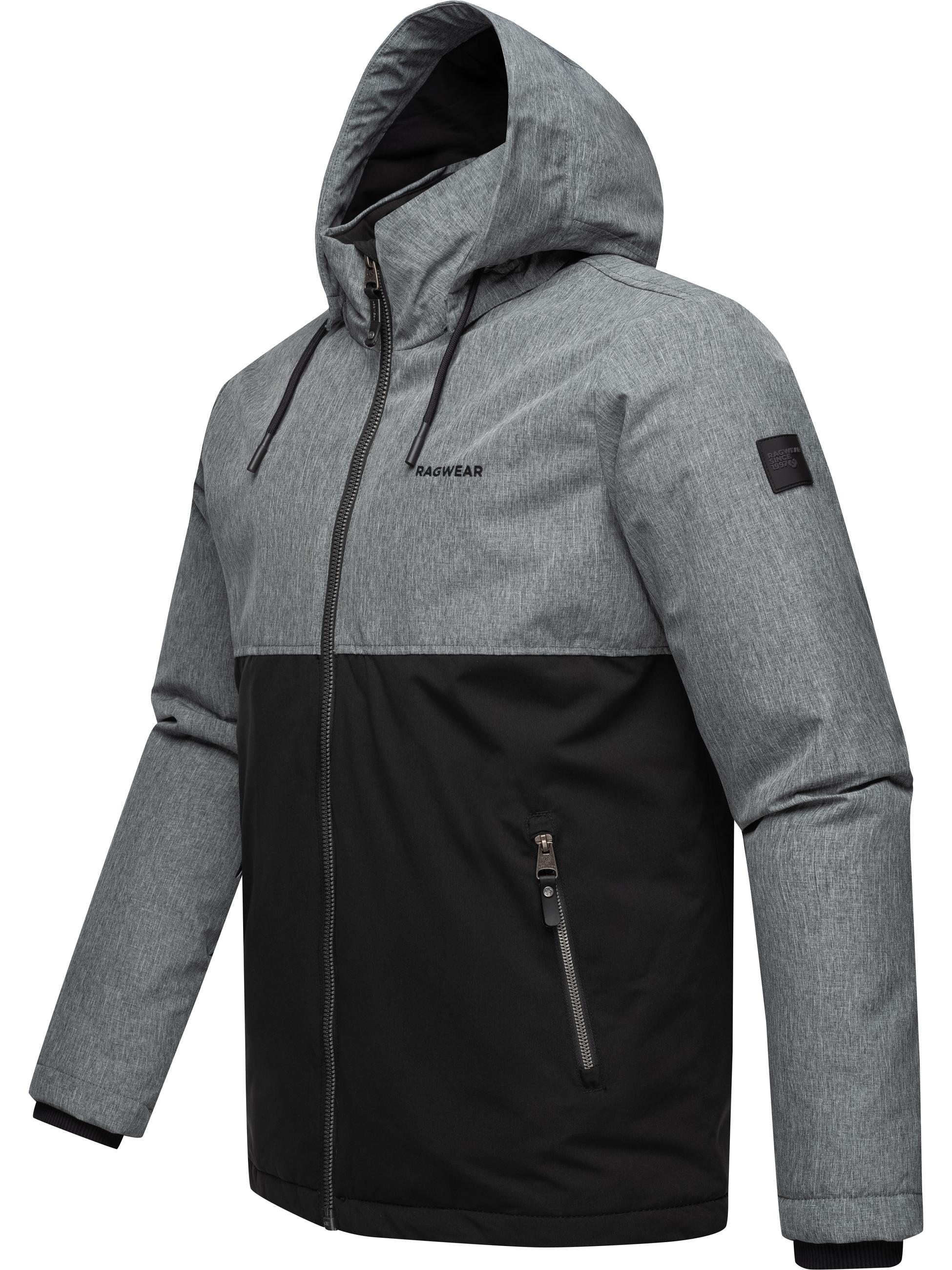 Übergangsjacke mit abnehmbarer Kapuze "Roens" Dark Grey24