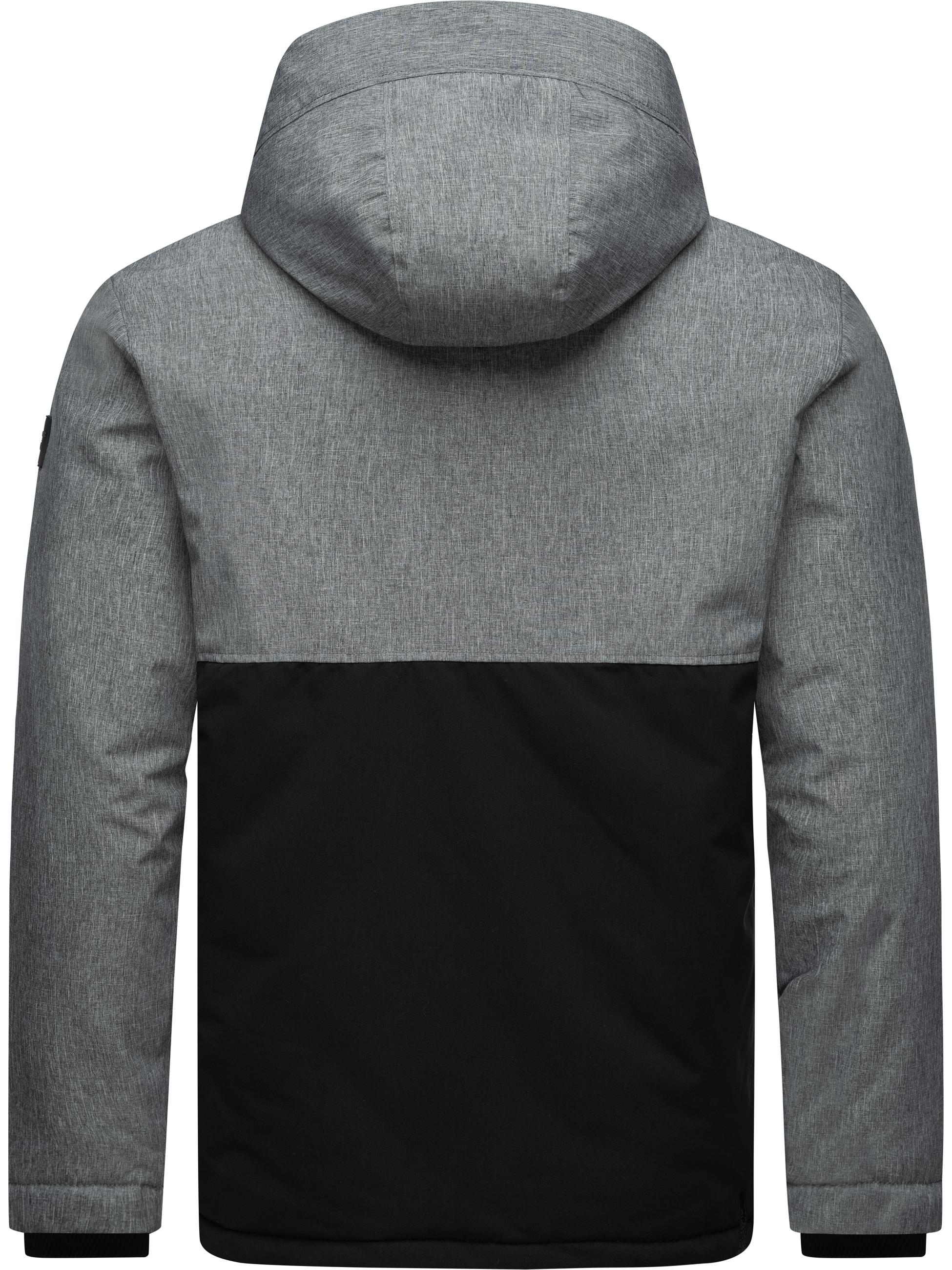 Übergangsjacke mit abnehmbarer Kapuze "Roens" Dark Grey24