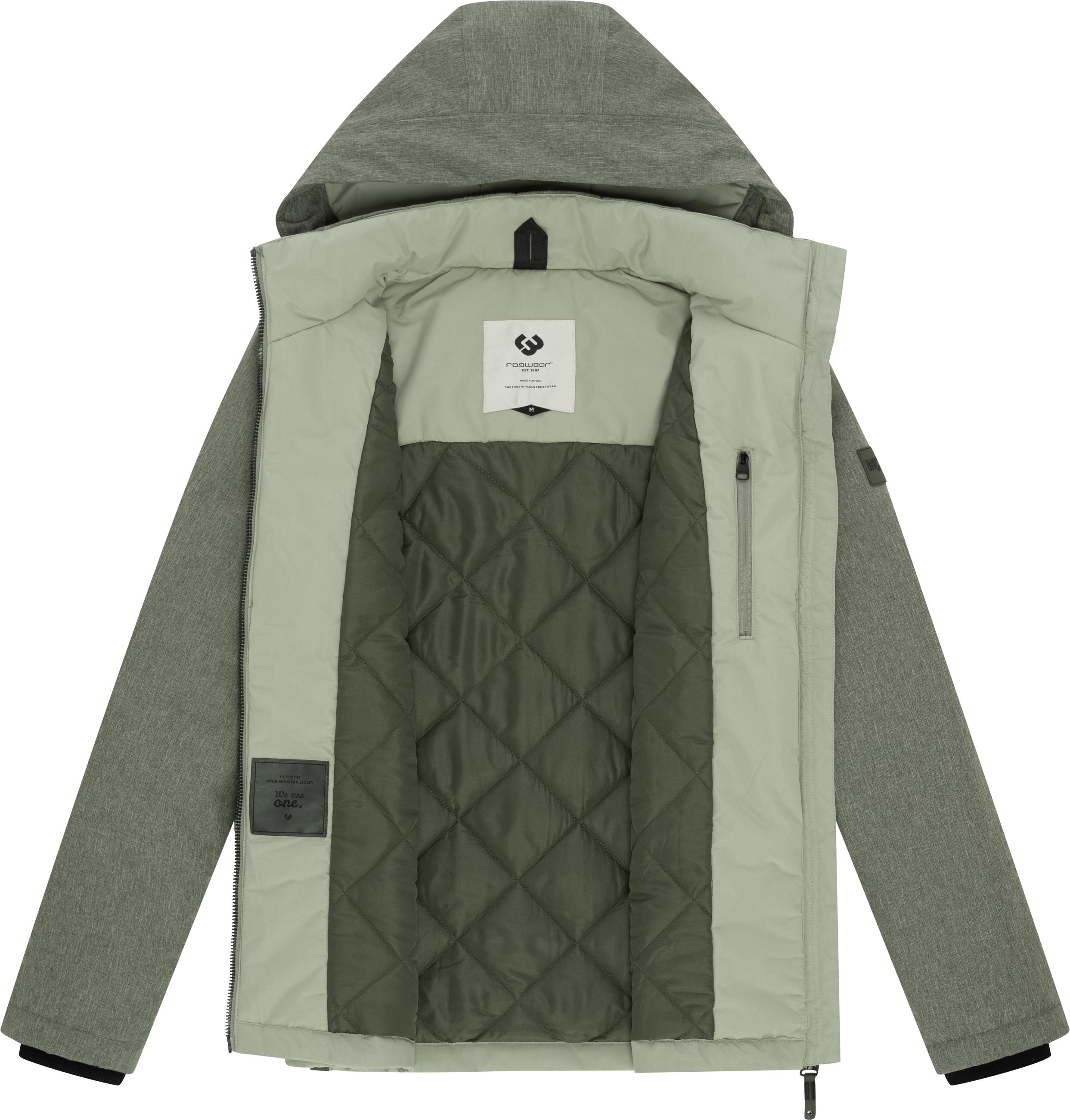 Übergangsjacke mit abnehmbarer Kapuze "Roens" Dusty Olive24