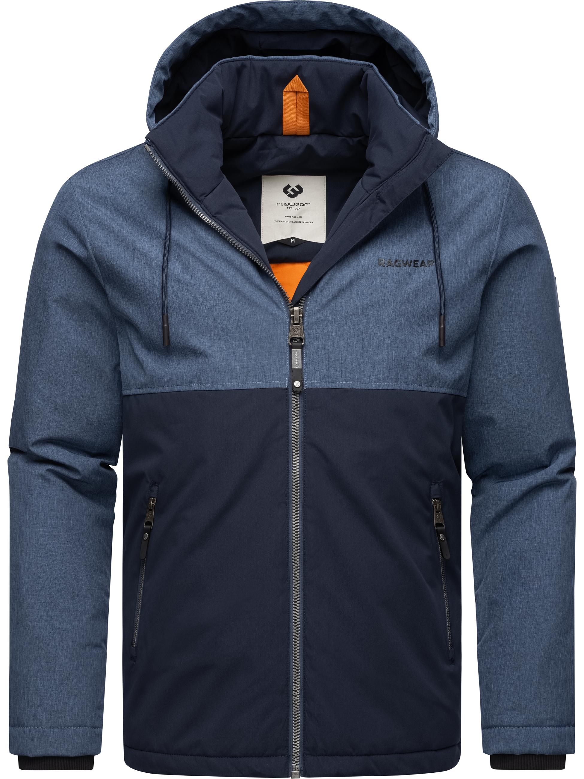 Übergangsjacke mit abnehmbarer Kapuze "Roens" Navy24