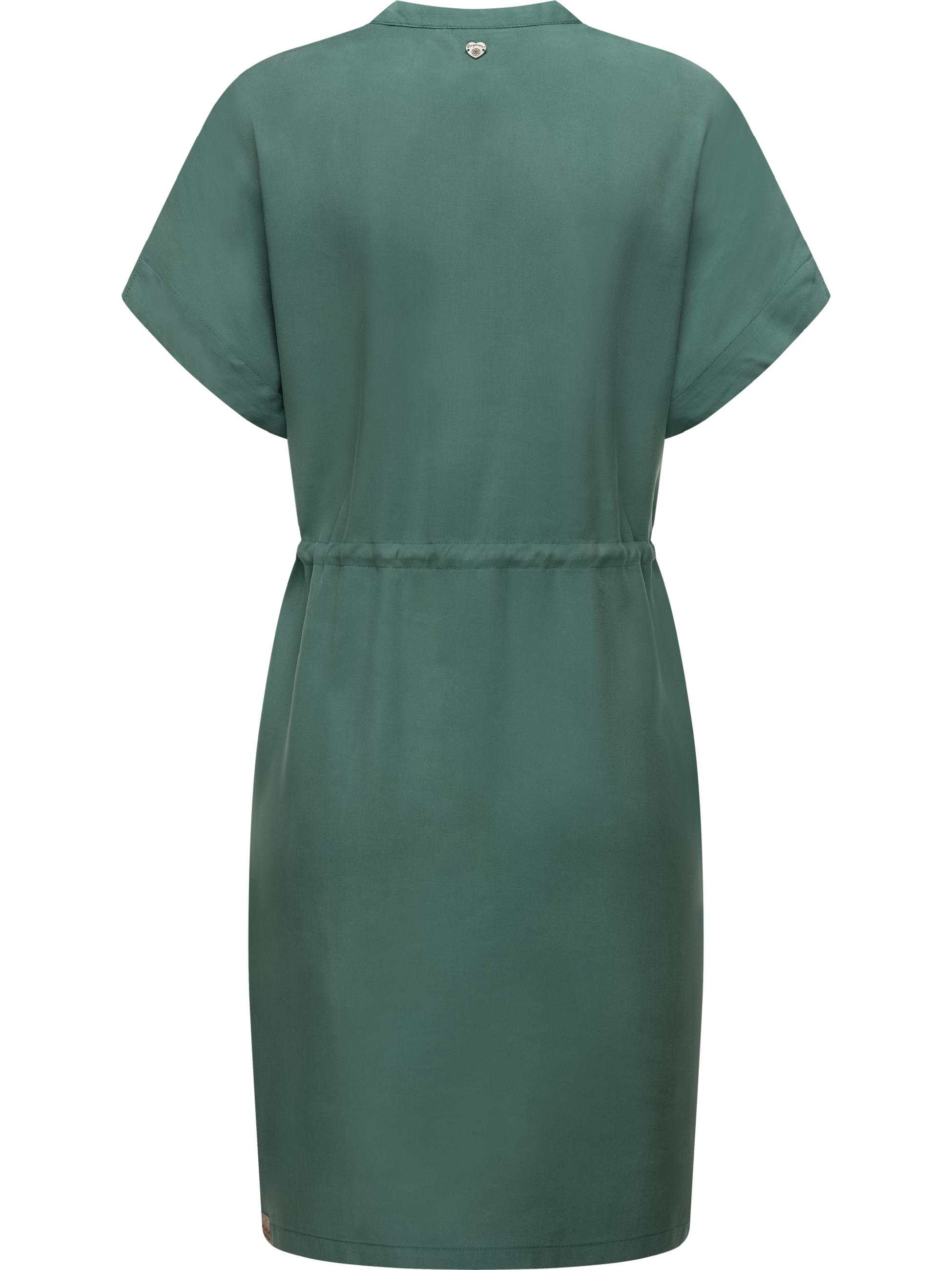 Sommerkleid mit Brusttaschen "Roisa" Pine Green