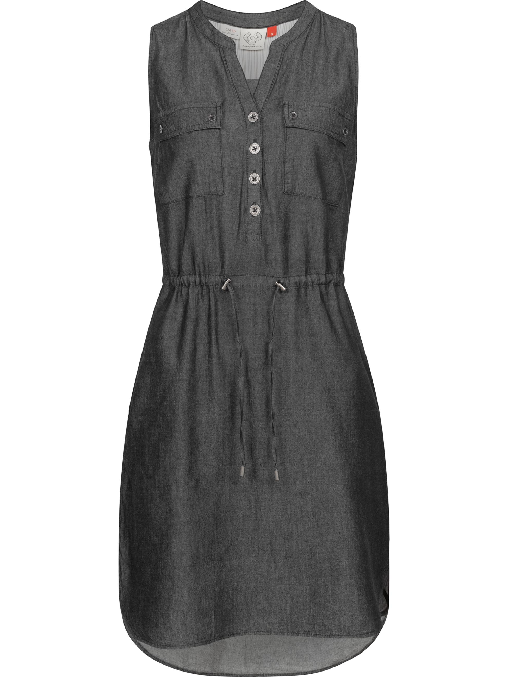 Leichtes Sommerkleid in Jeansoptik "Roisin Denim" Black22