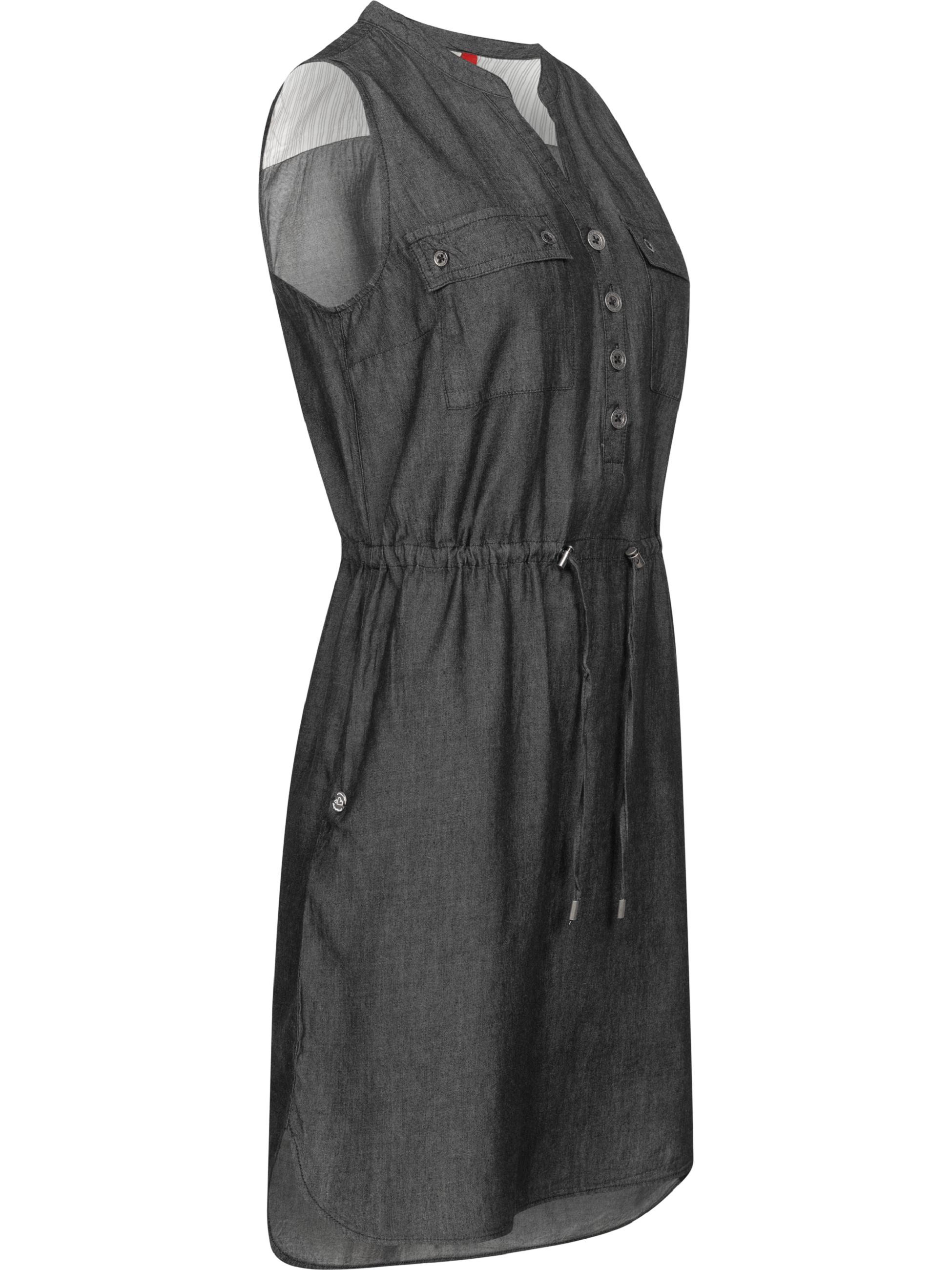 Leichtes Sommerkleid in Jeansoptik "Roisin Denim" Black22