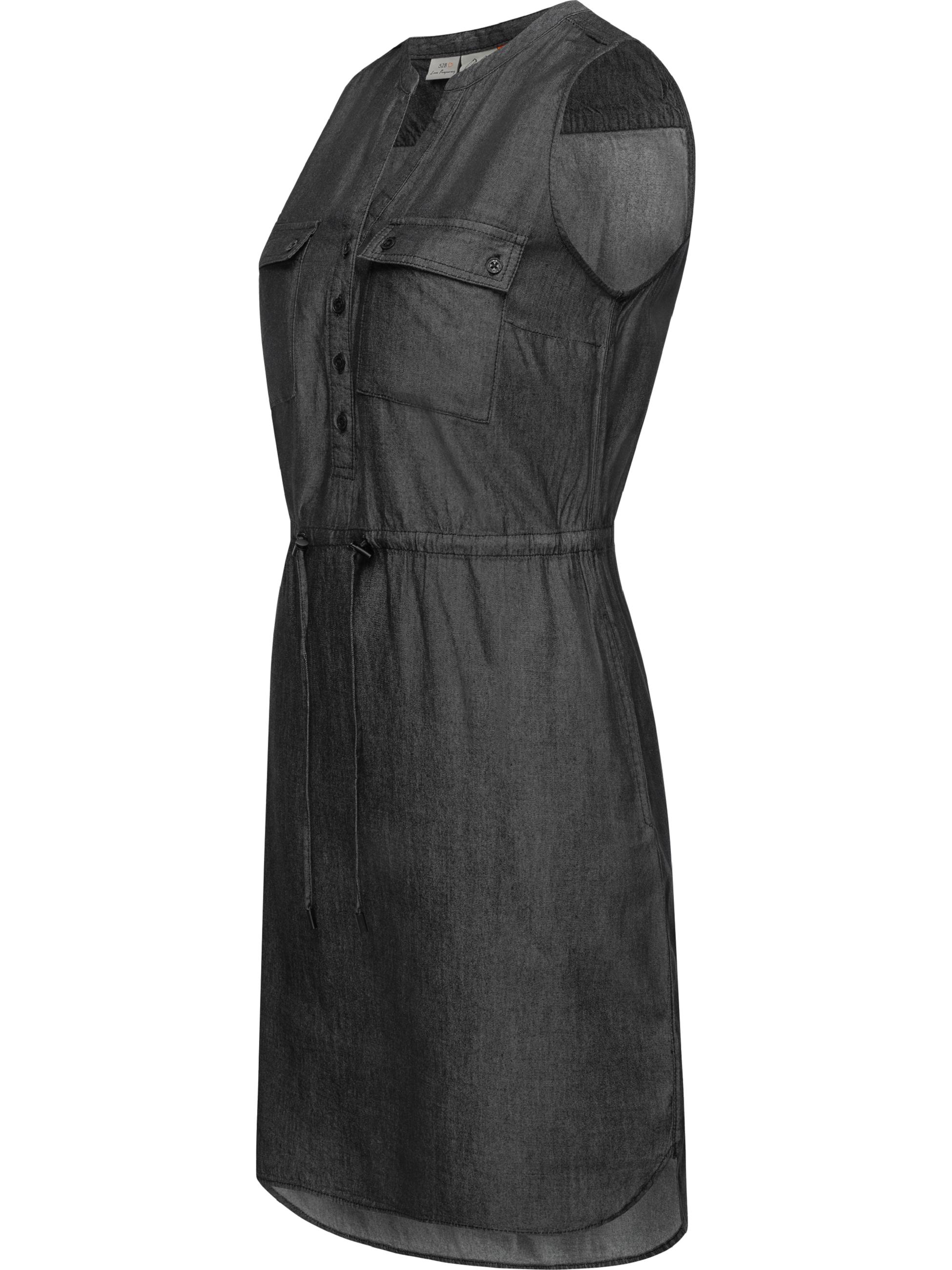 Leichtes Sommerkleid in Jeansoptik "Roisin Denim" Black24