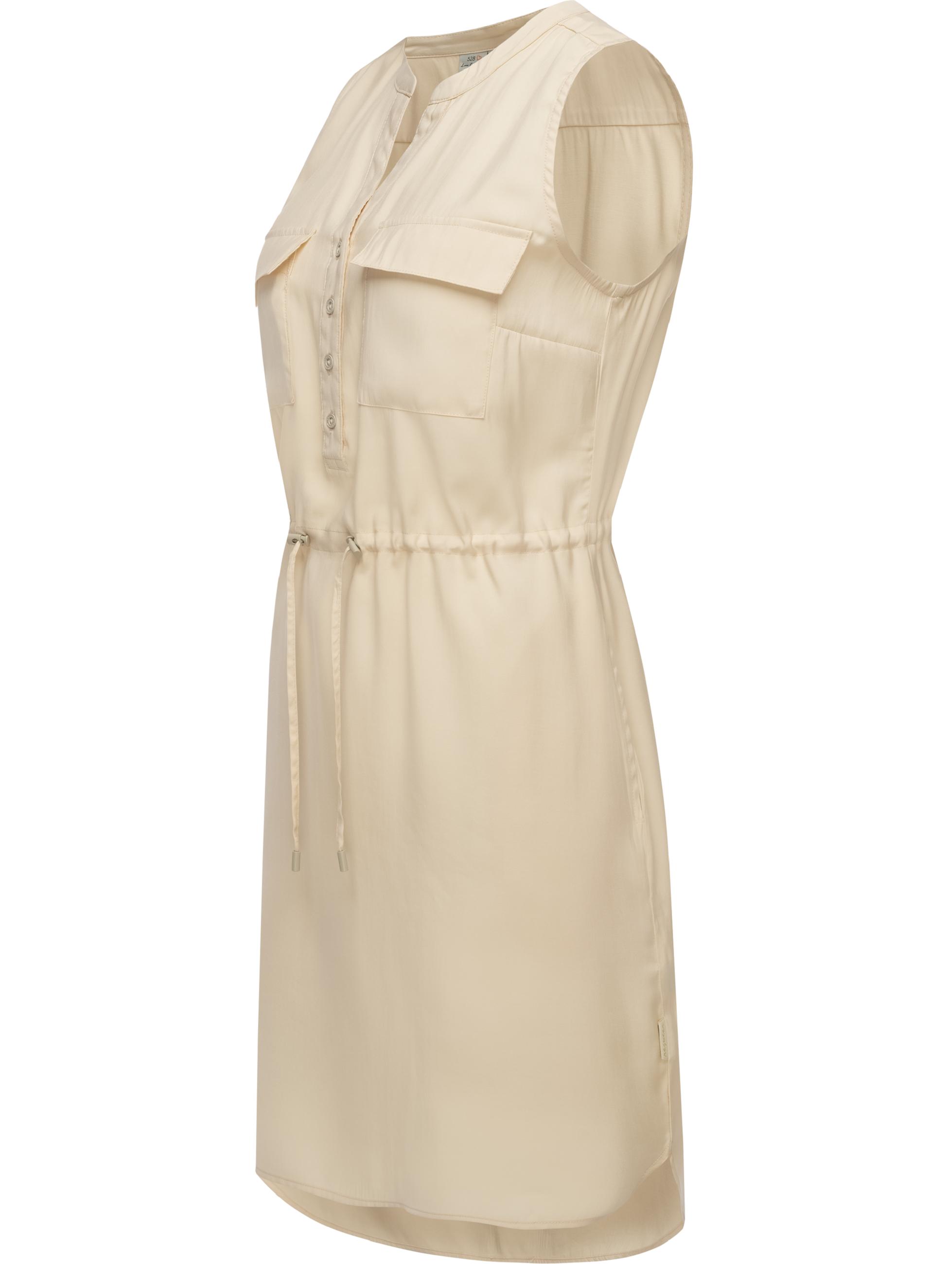 Sommerkleid mit Taillenband "Roissin" Beige