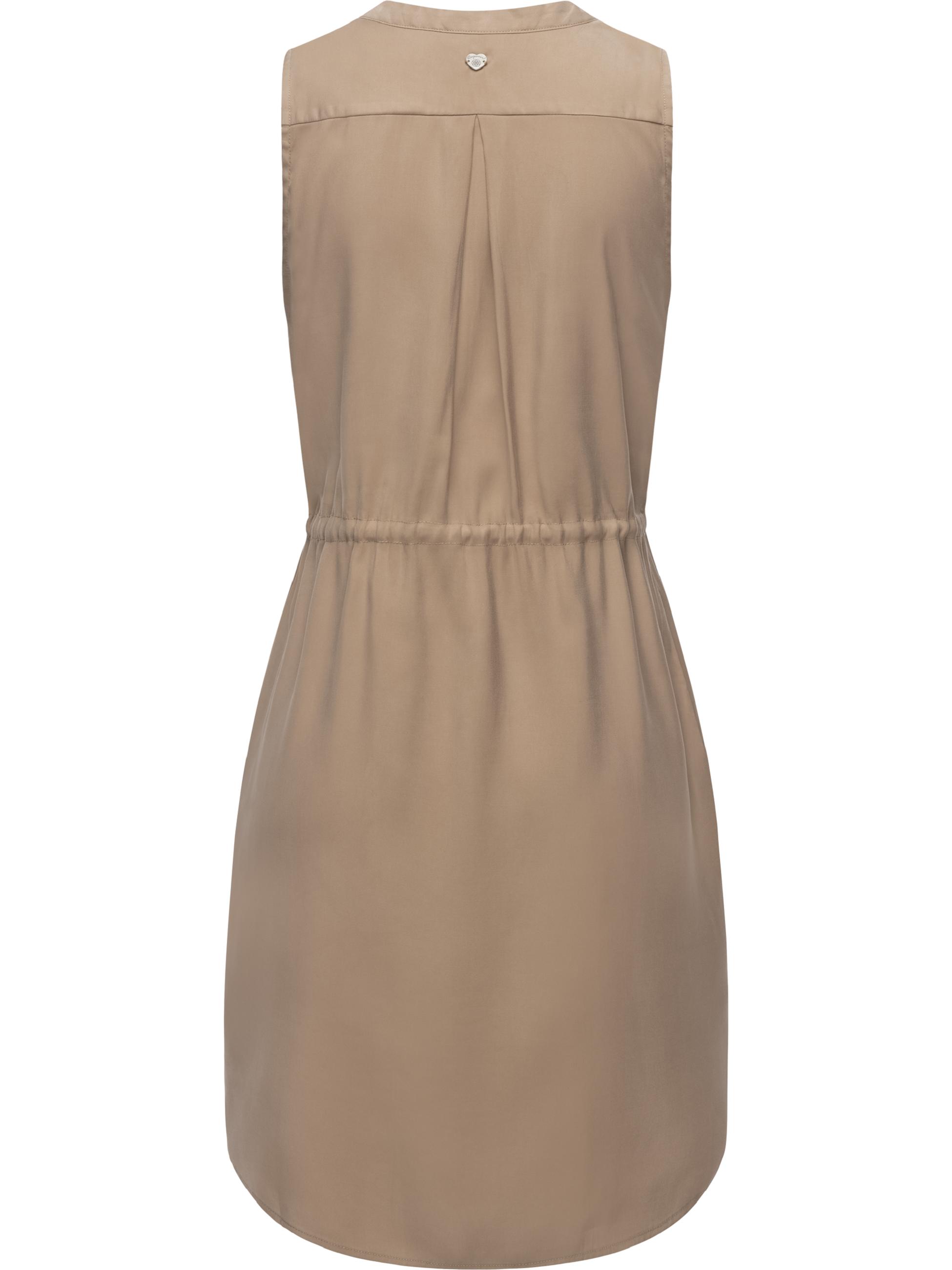 Sommerkleid mit Taillenband "Roissin" Latte