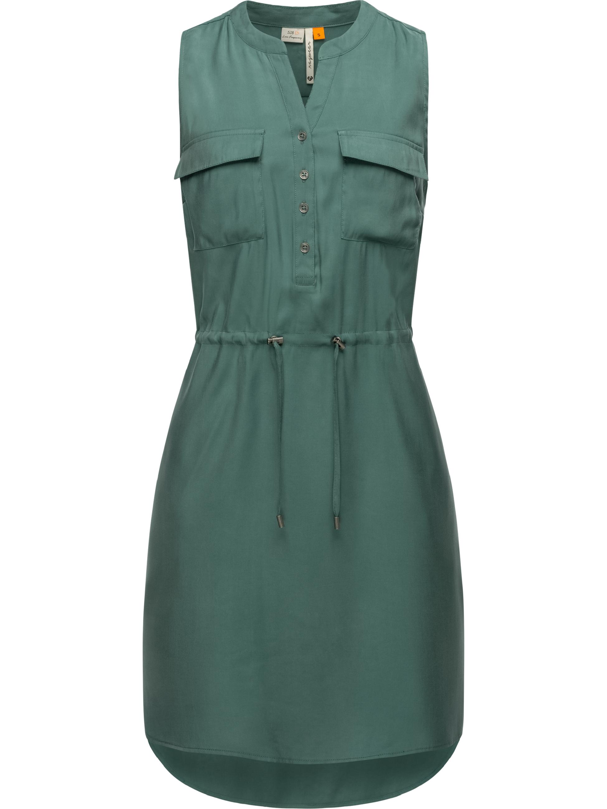 Sommerkleid mit Taillenband "Roissin" Pine Green