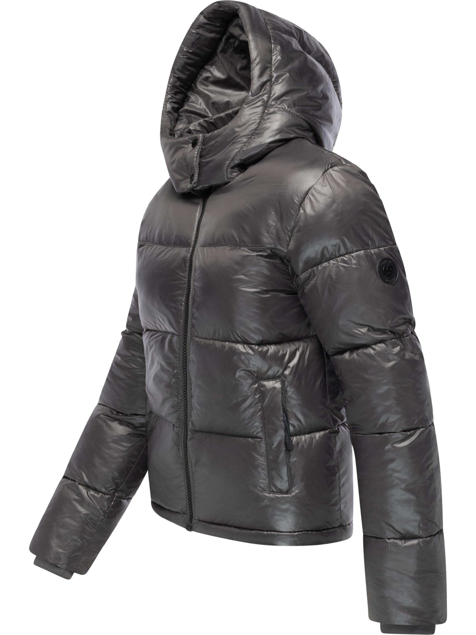 Winterjacke mit Kapuze Roobie II Stone Grey