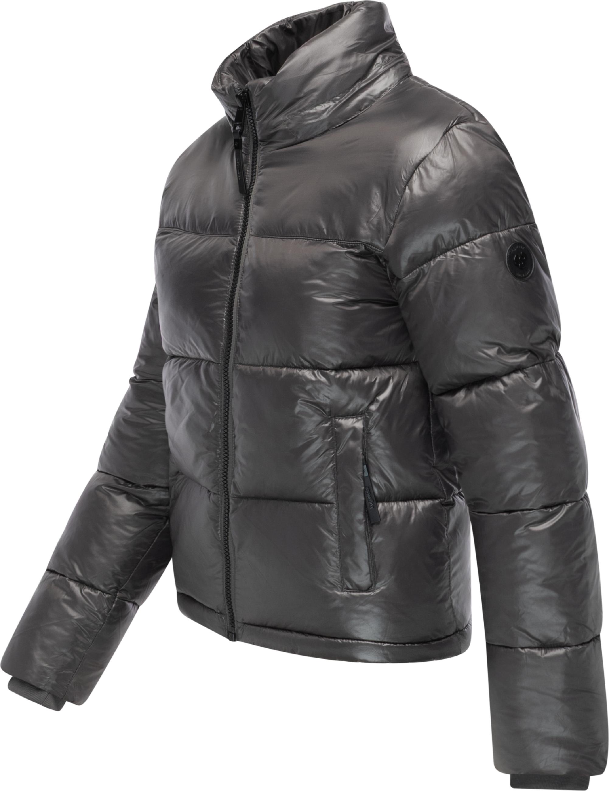 Winterjacke mit Kapuze Roobie II Stone Grey
