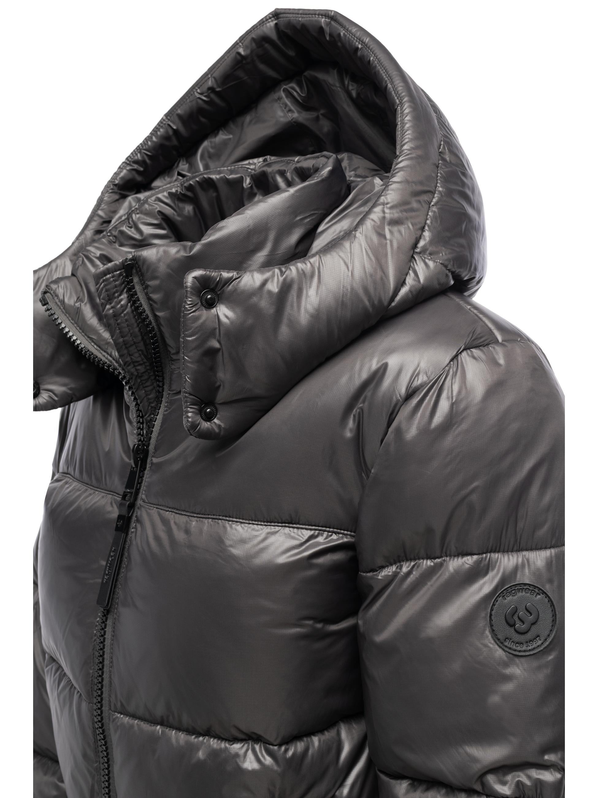 Winterjacke mit Kapuze Roobie II Stone Grey