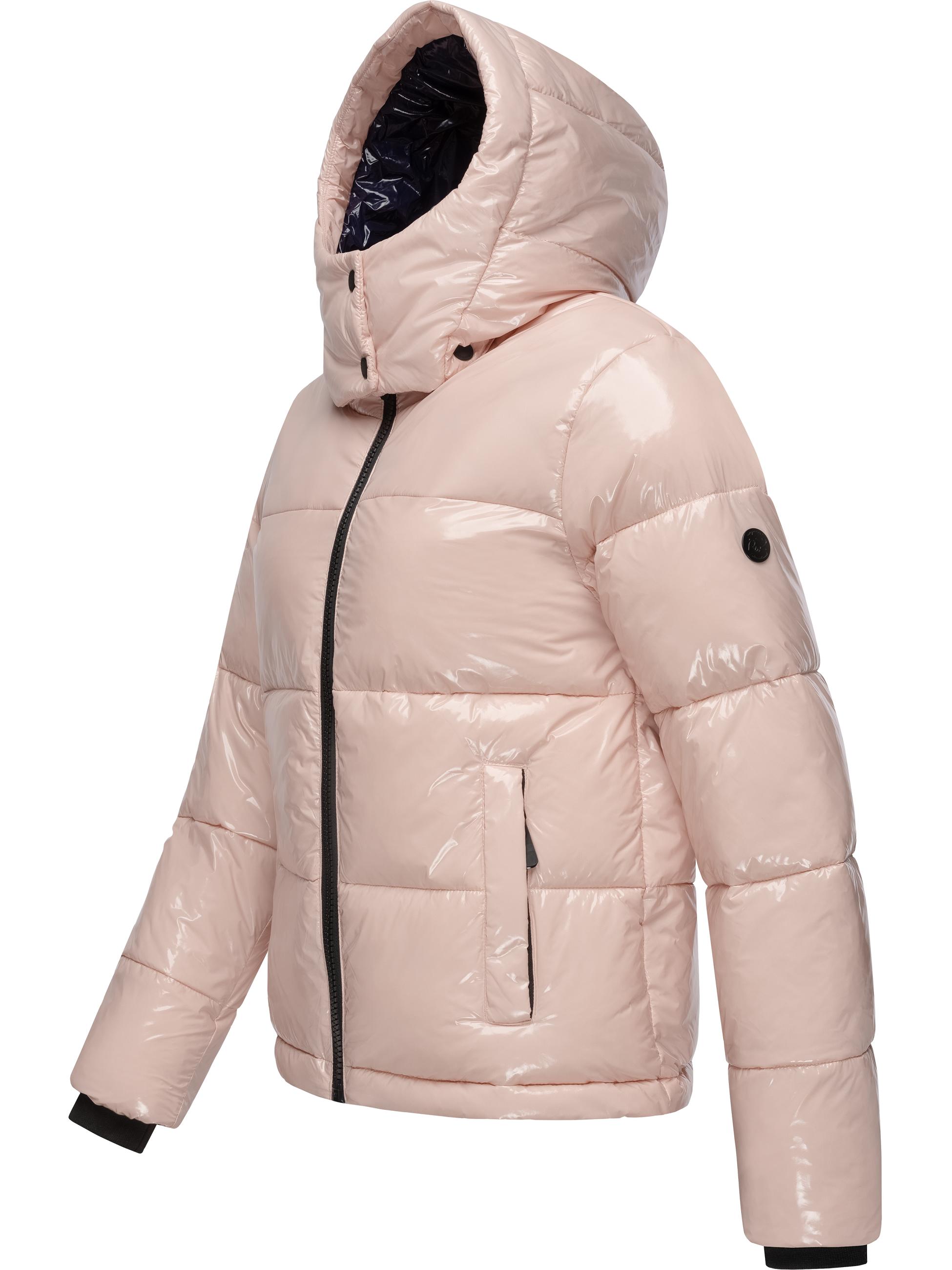 Shiny Winterjacke " Roobie" Light Pink