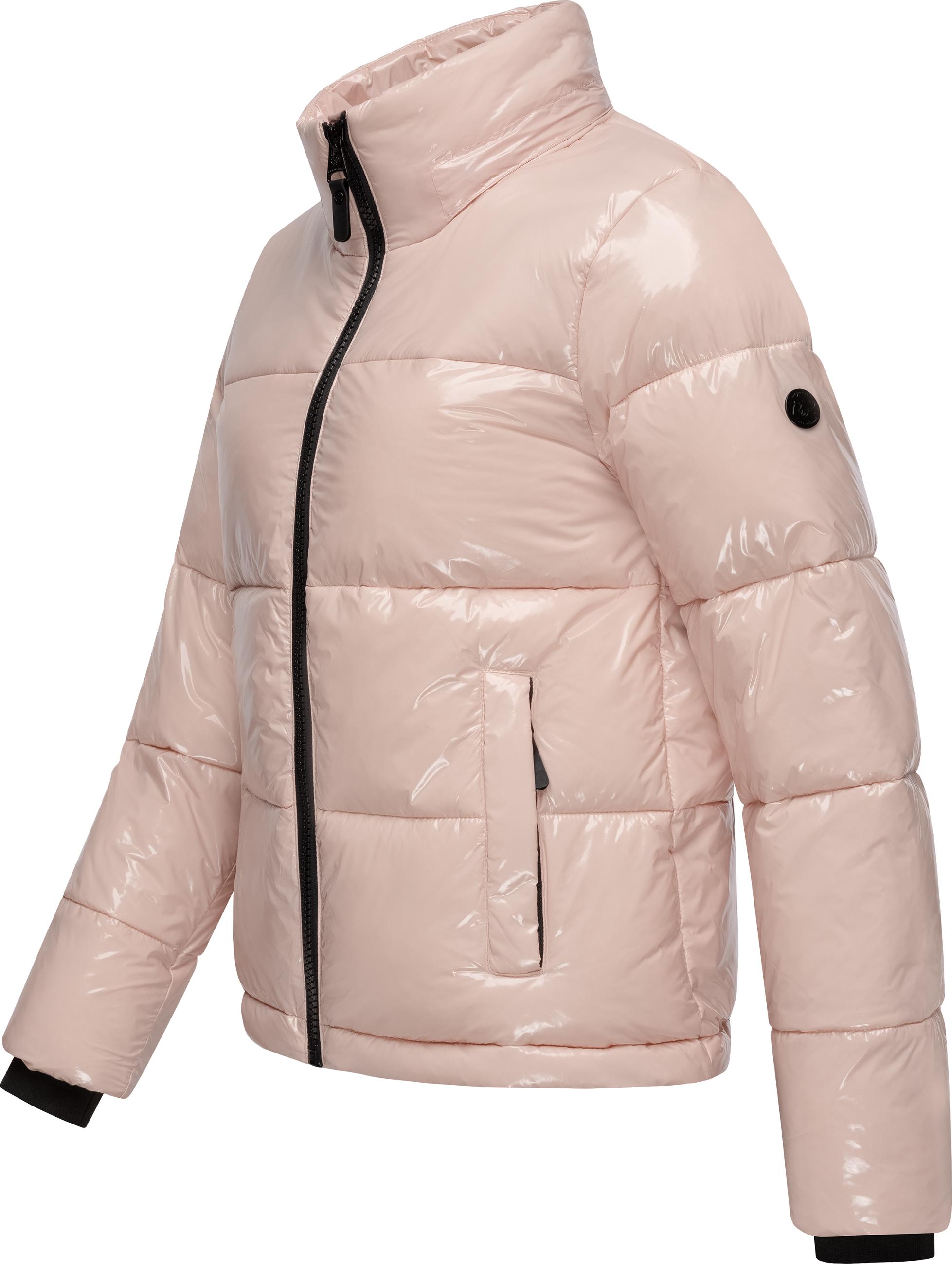 Shiny Winterjacke " Roobie" Light Pink