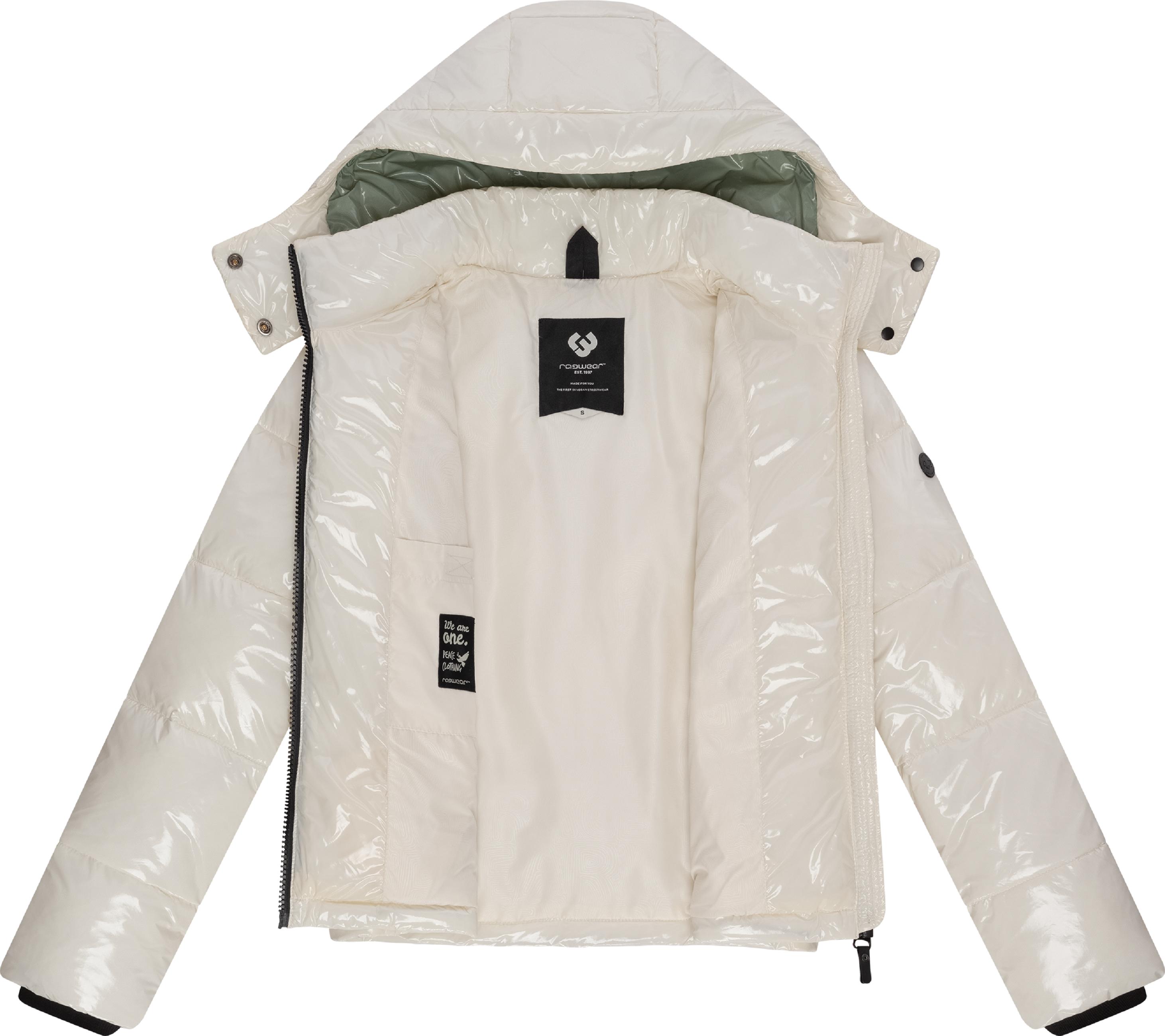 Shiny Winterjacke " Roobie" Off White