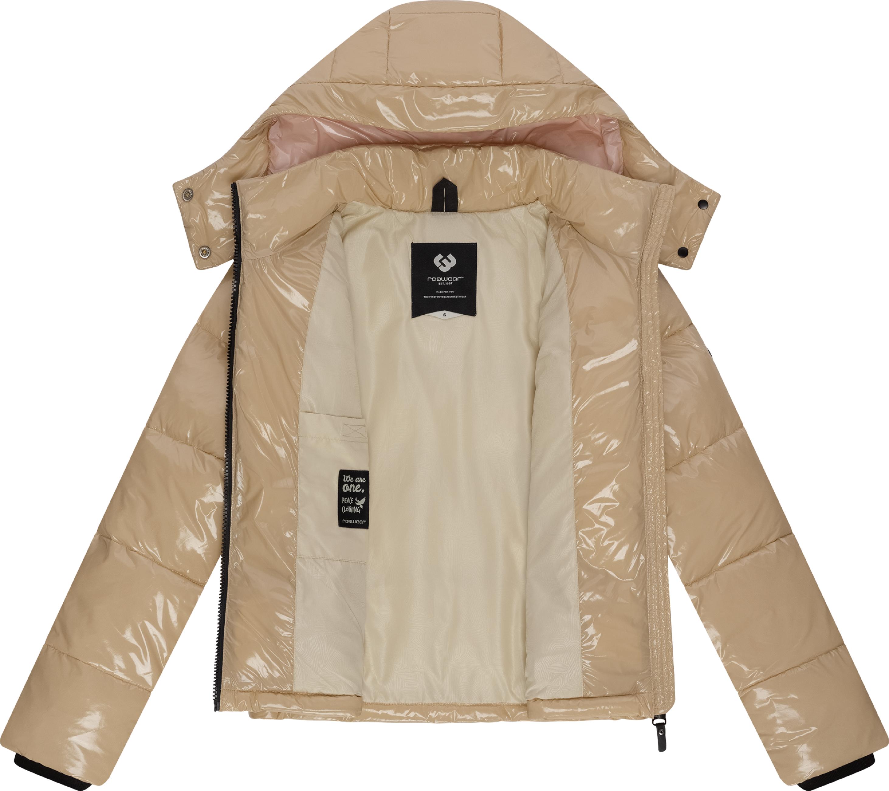 Shiny Winterjacke " Roobie" Taupe