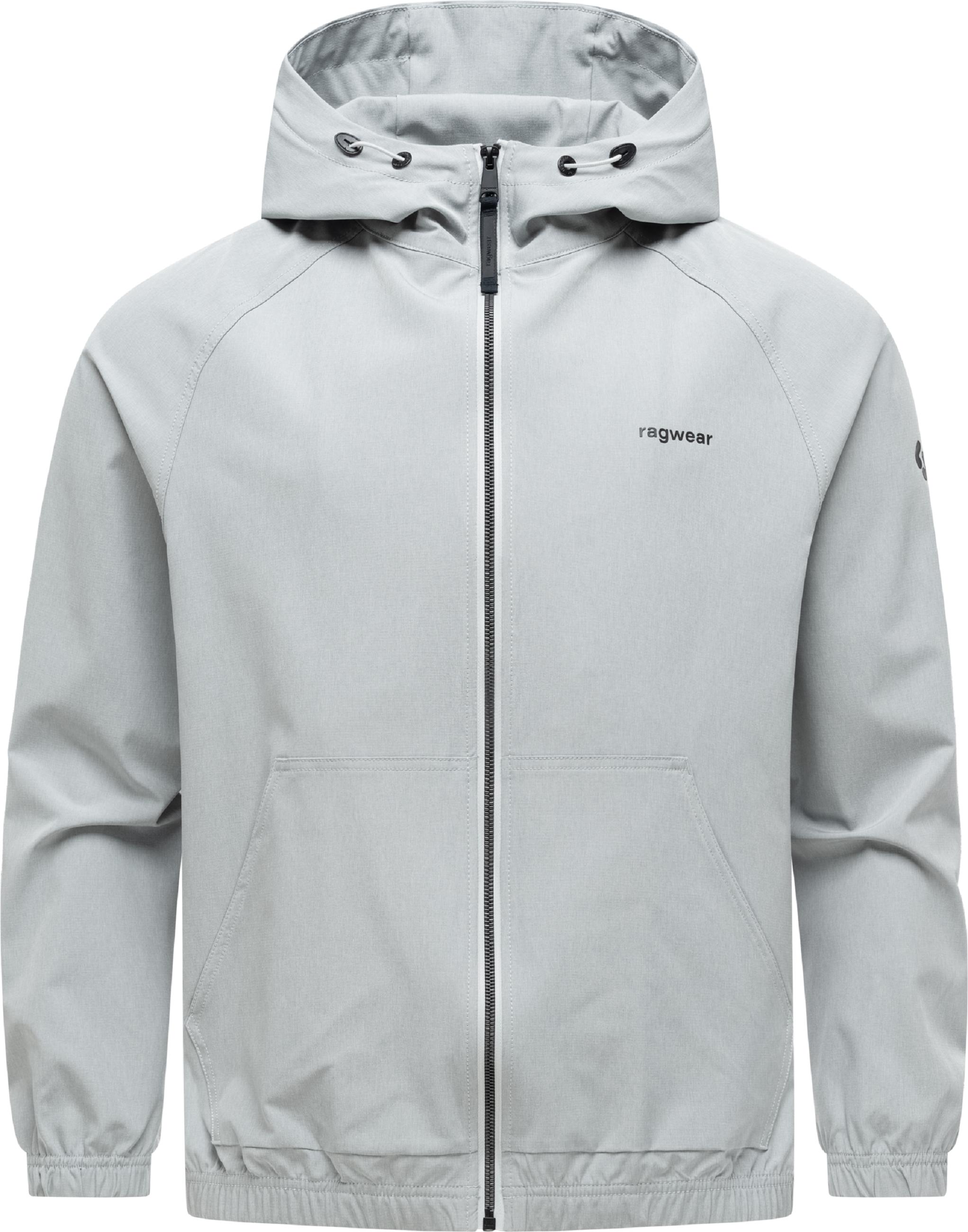 Sportliche Übergangsjacke mit Kapuze "Roog A" Grey