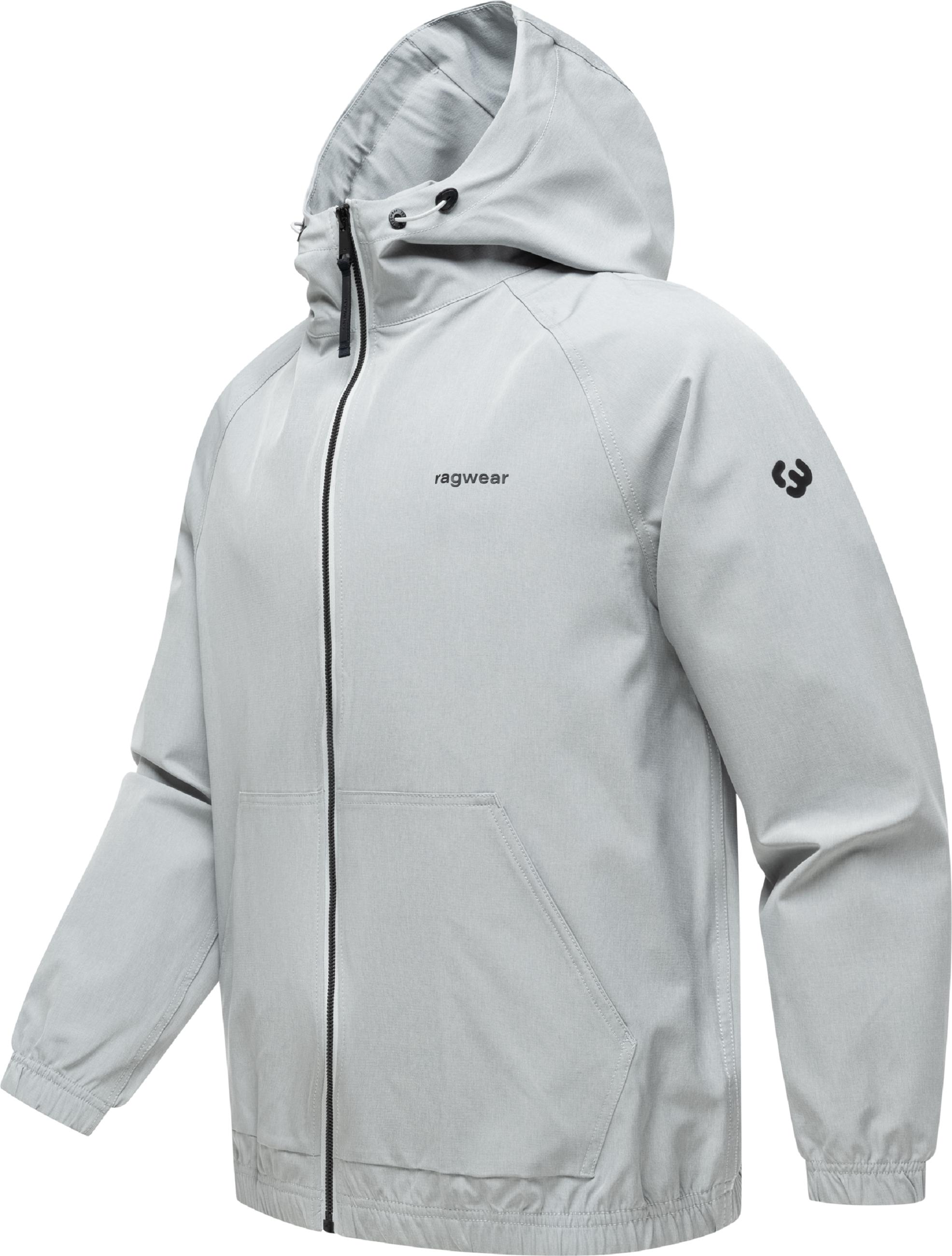 Sportliche Übergangsjacke mit Kapuze "Roog A" Grey