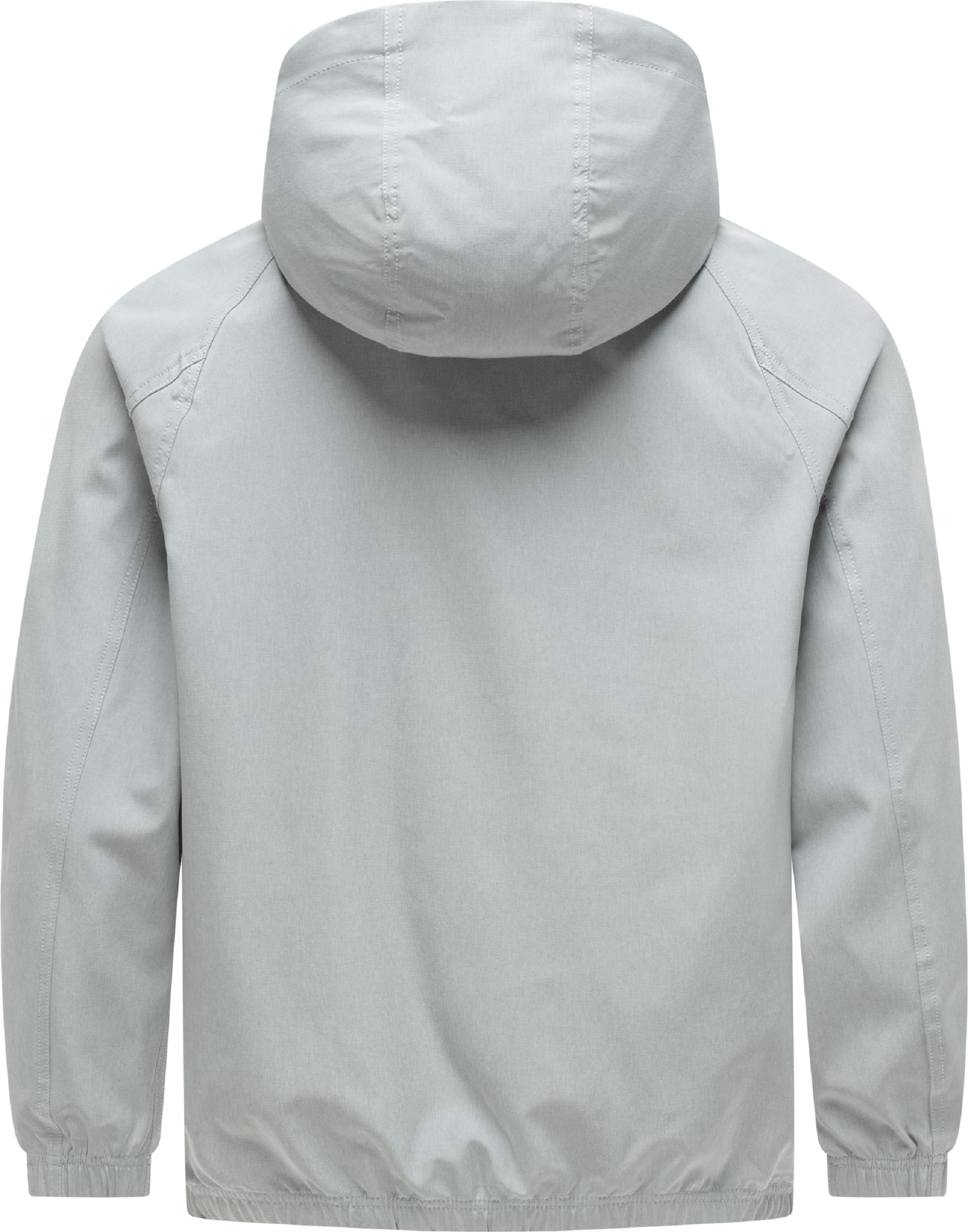 Sportliche Übergangsjacke mit Kapuze "Roog A" Grey