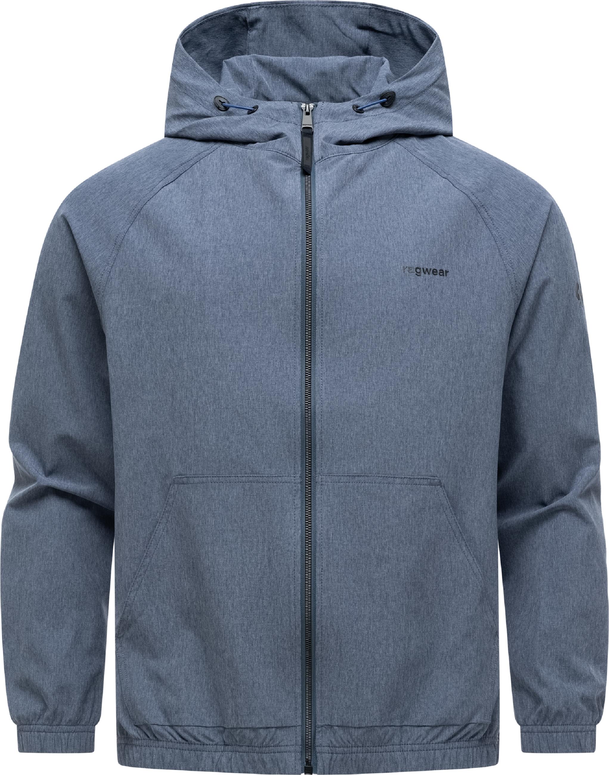 Sportliche Übergangsjacke mit Kapuze "Roog A" Navy