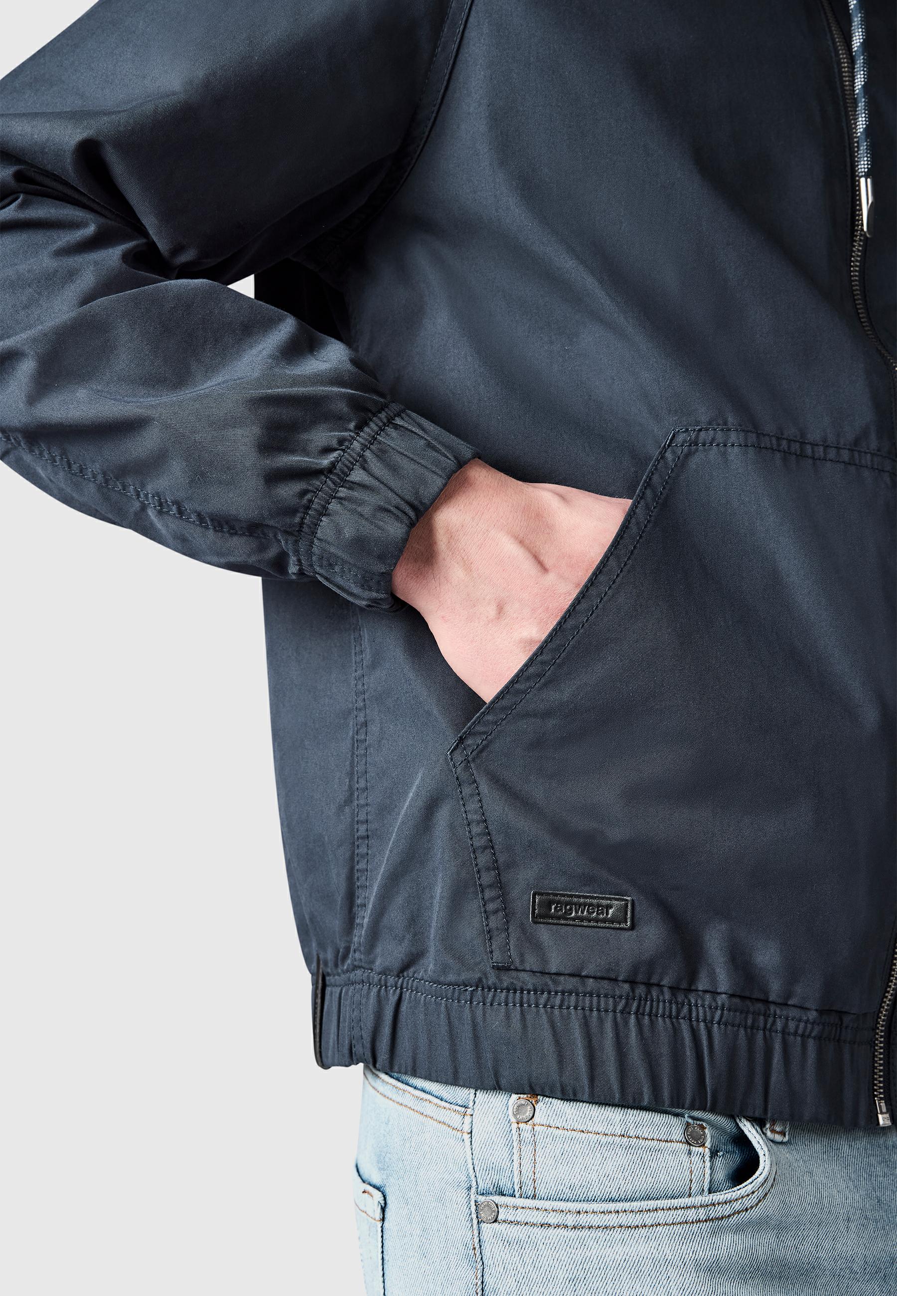 Leichte Übergangsjacke mit verstellbarer Kapuze "Roog YOUMODO" Navy