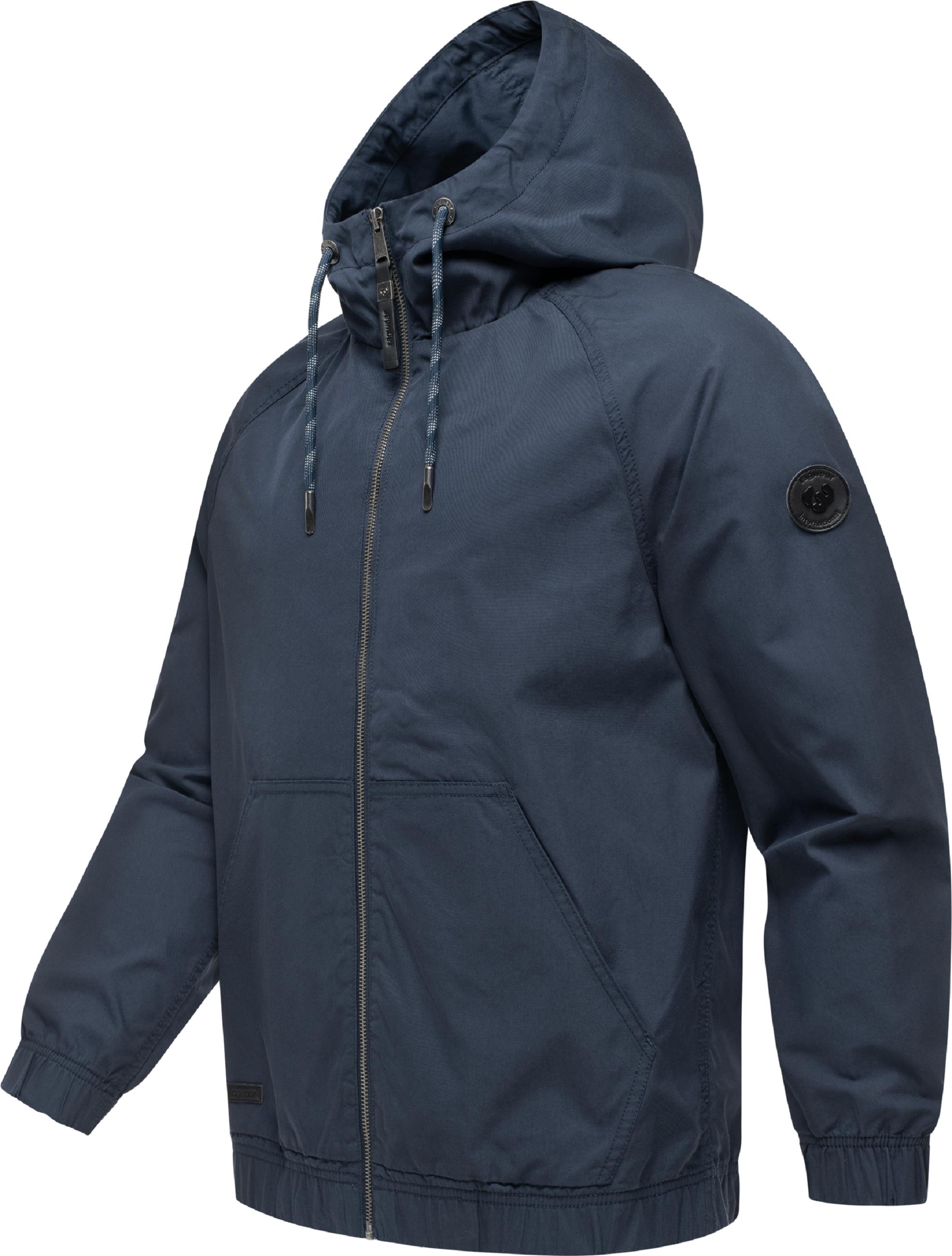 Leichte Übergangsjacke mit verstellbarer Kapuze "Roog YOUMODO" Navy