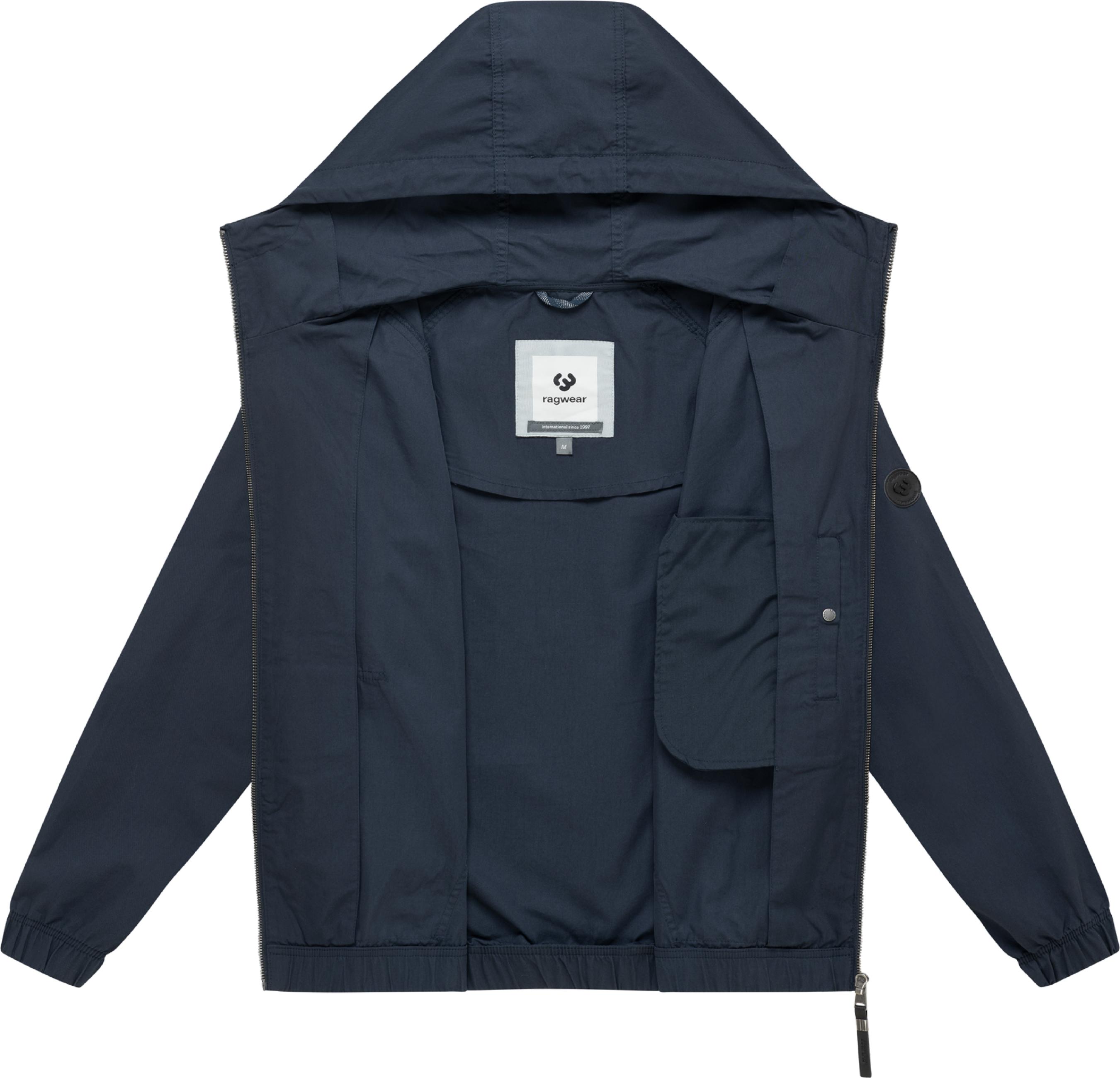 Leichte Übergangsjacke mit verstellbarer Kapuze "Roog YOUMODO" Navy