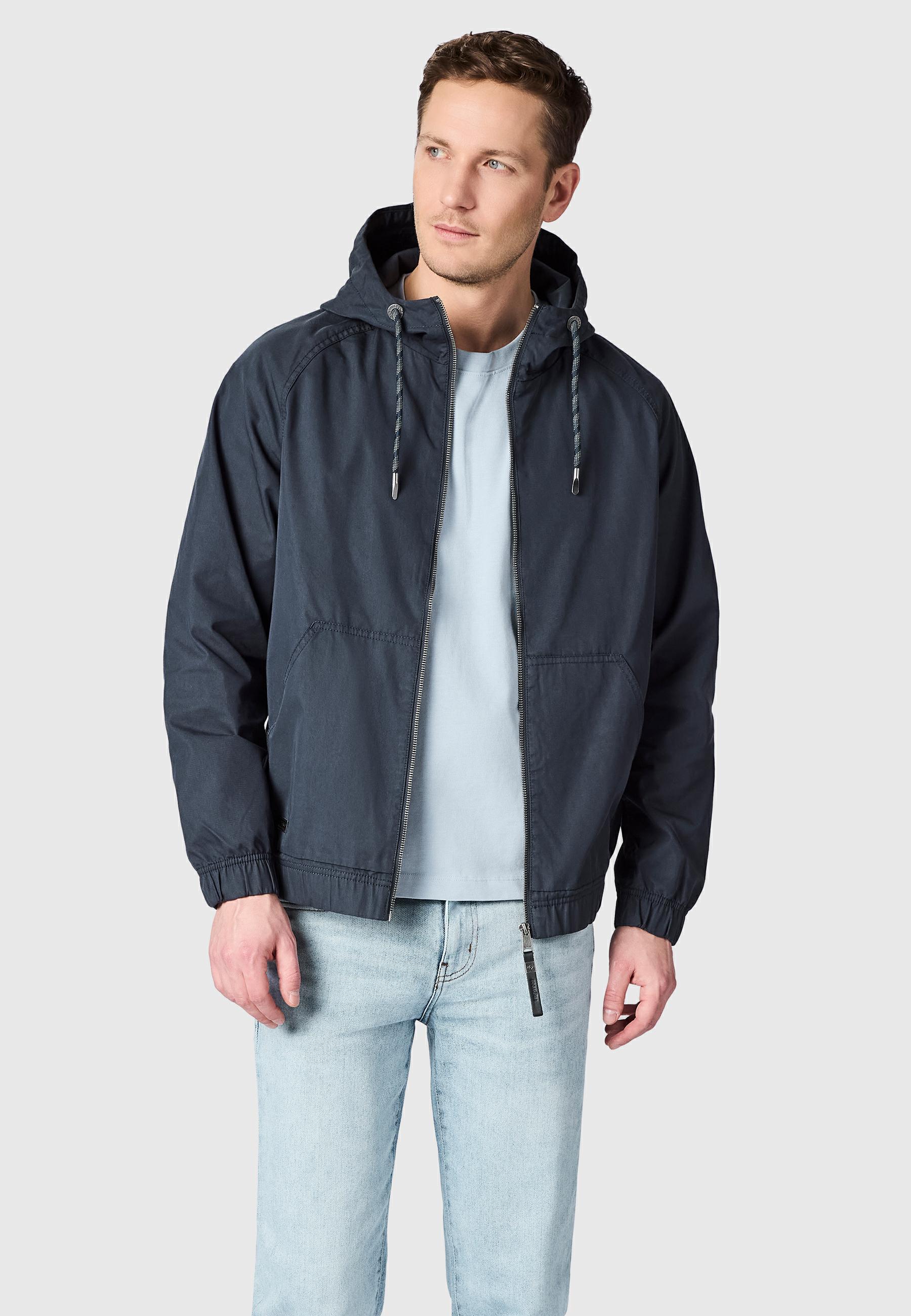 Leichte Übergangsjacke mit verstellbarer Kapuze "Roog YOUMODO" Navy