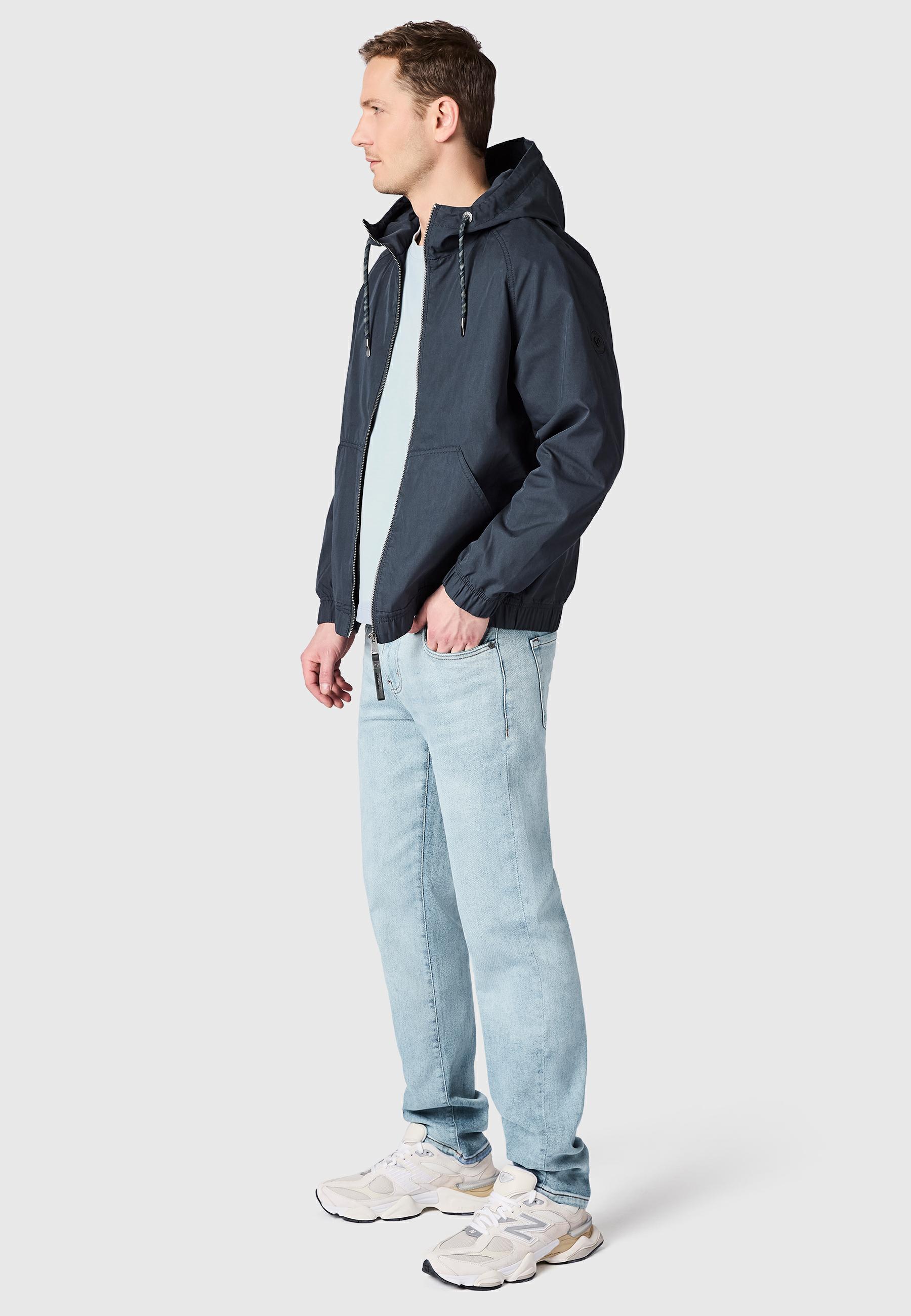 Leichte Übergangsjacke mit verstellbarer Kapuze "Roog YOUMODO" Navy