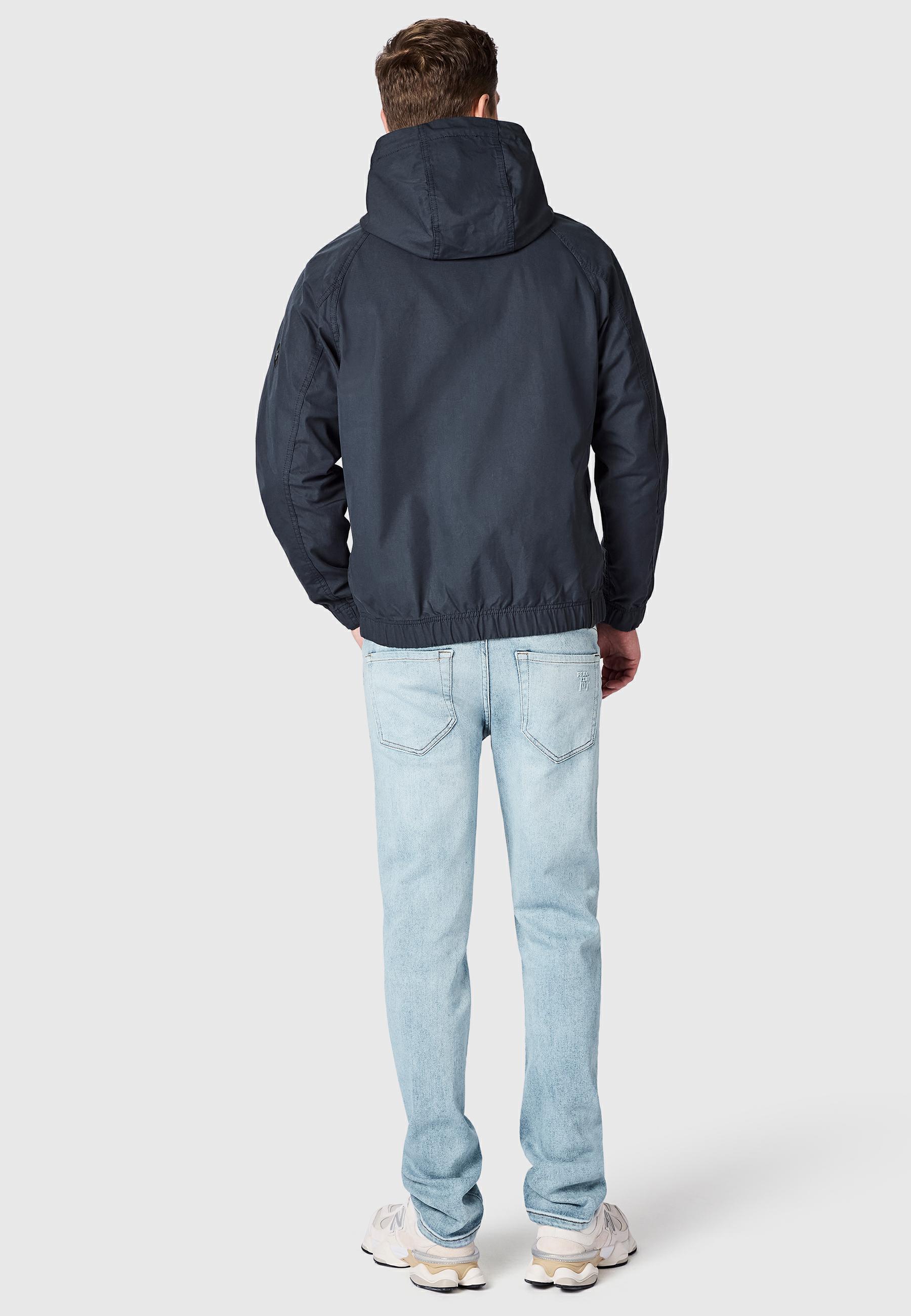 Leichte Übergangsjacke mit verstellbarer Kapuze "Roog YOUMODO" Navy